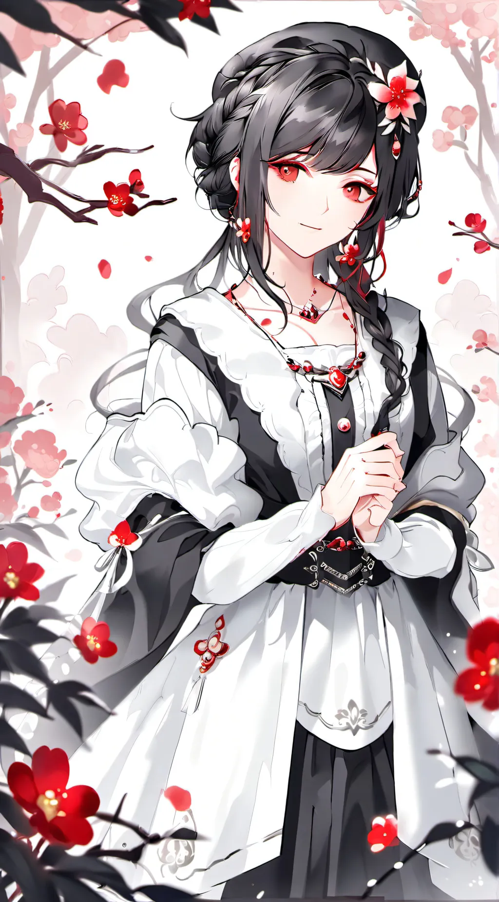 ai character:  YENA. background