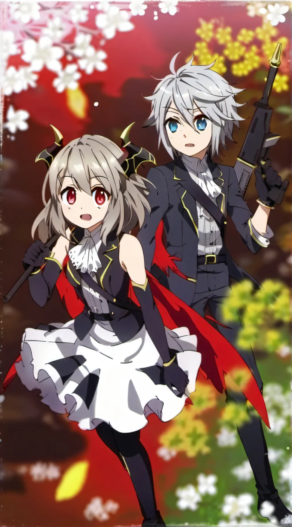 ai character: mha love meter background