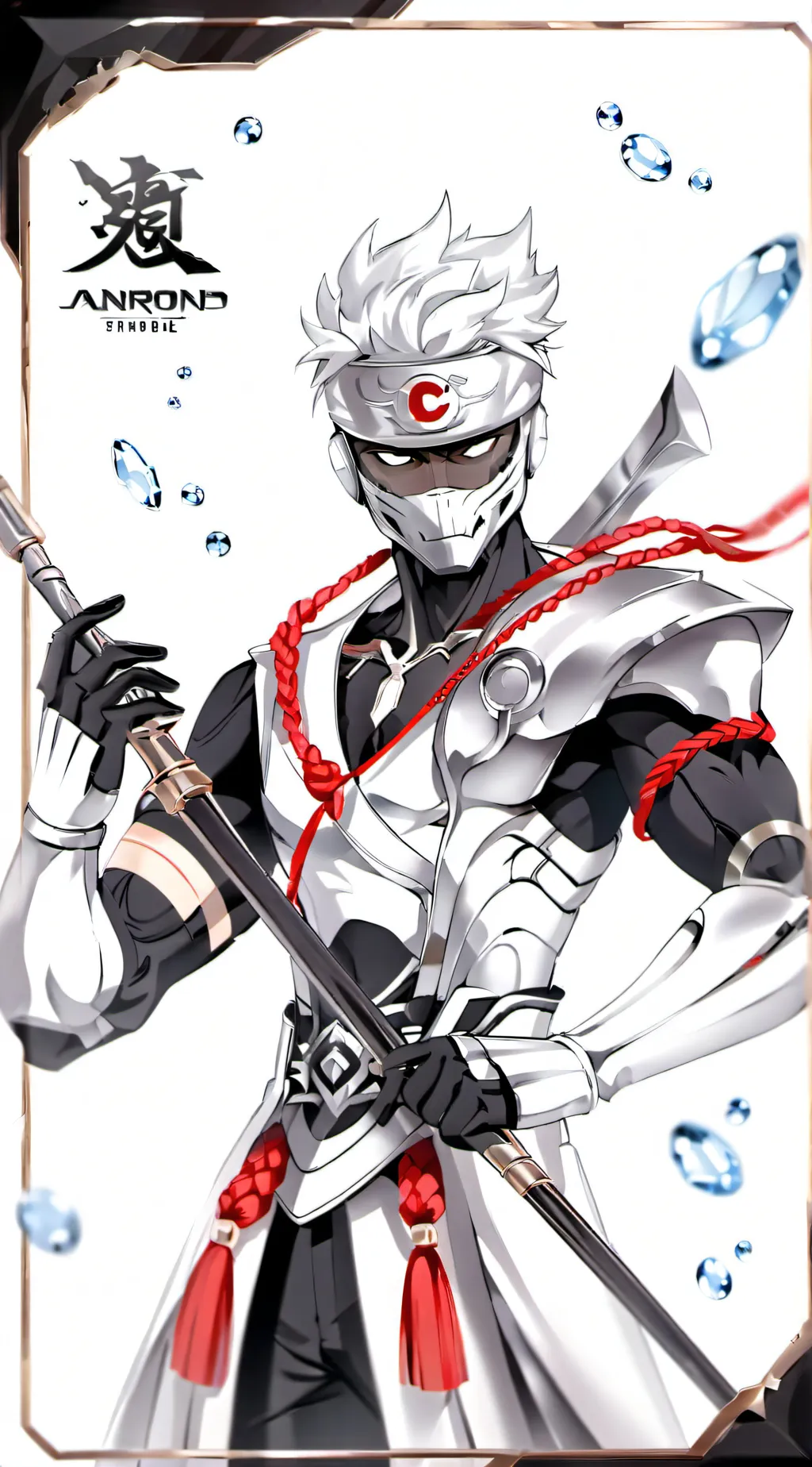 ai character: Zane Ninjago  background