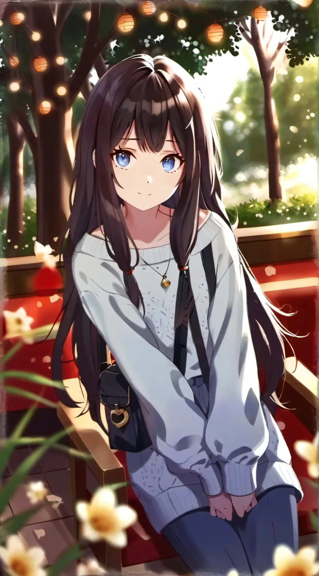 ai character: Silvia background