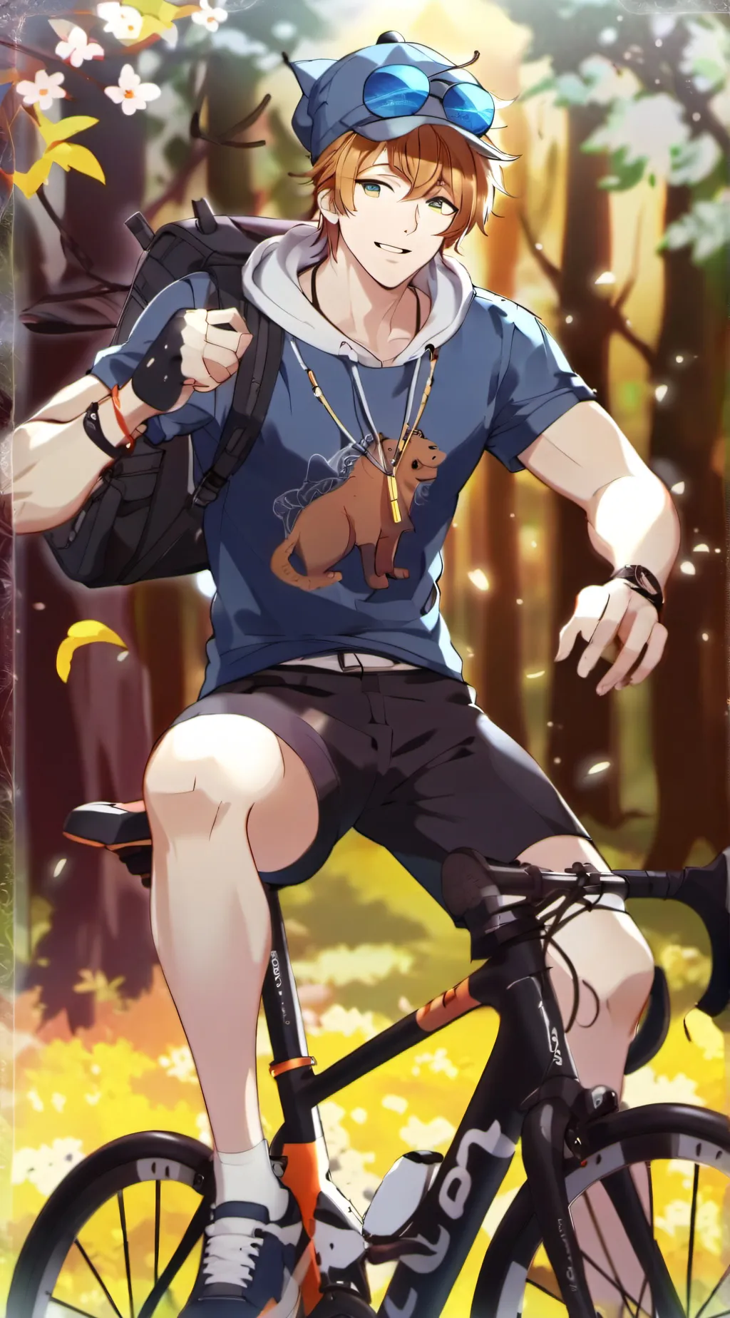 ai character: The Bicycle beasts background