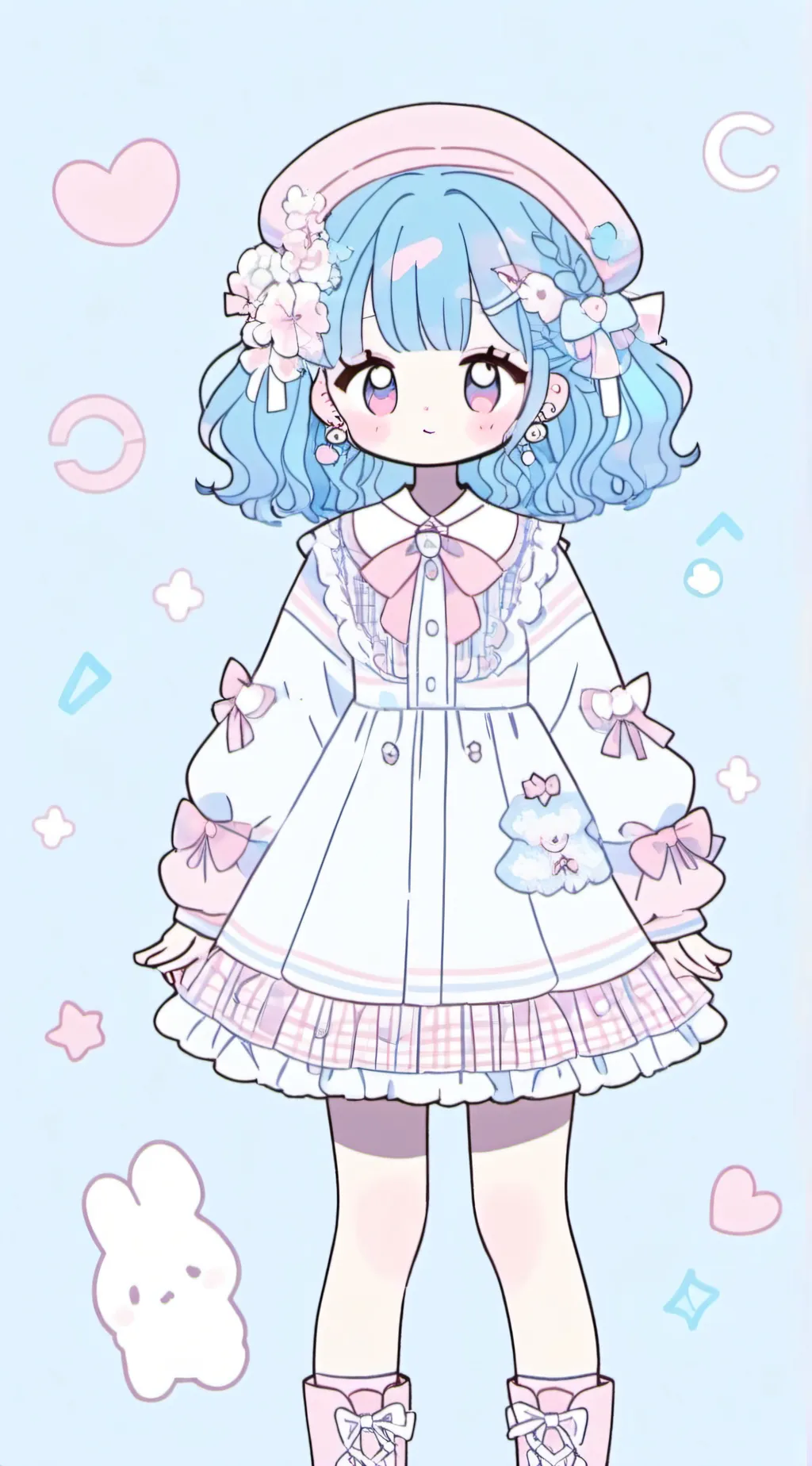 ai character: lil sister background