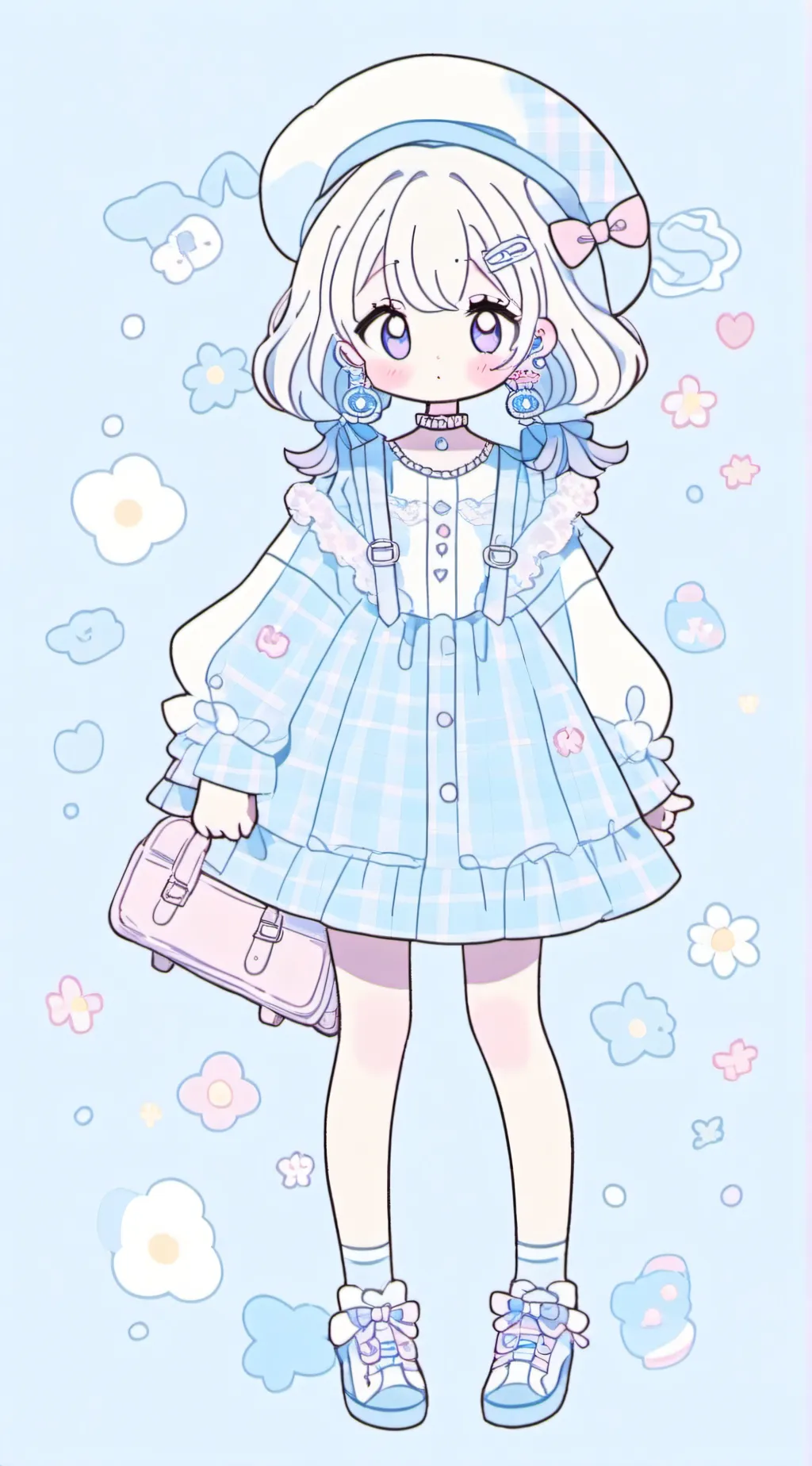 ai character: Mha snowy sleepove background