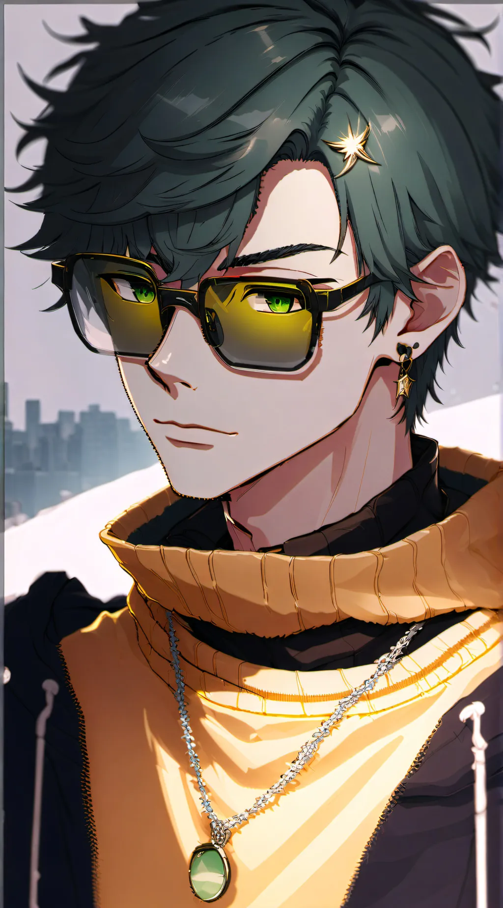 ai character: Bakugo background