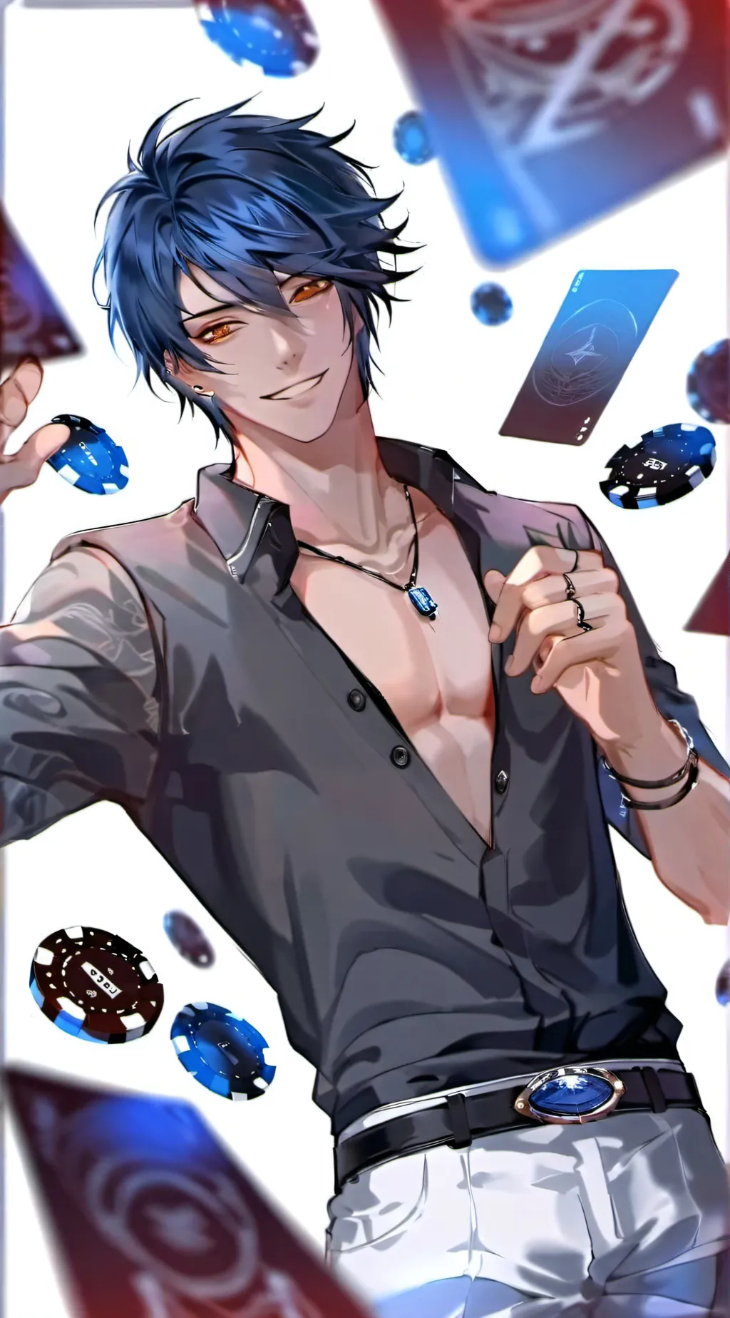 ai character: Luca background