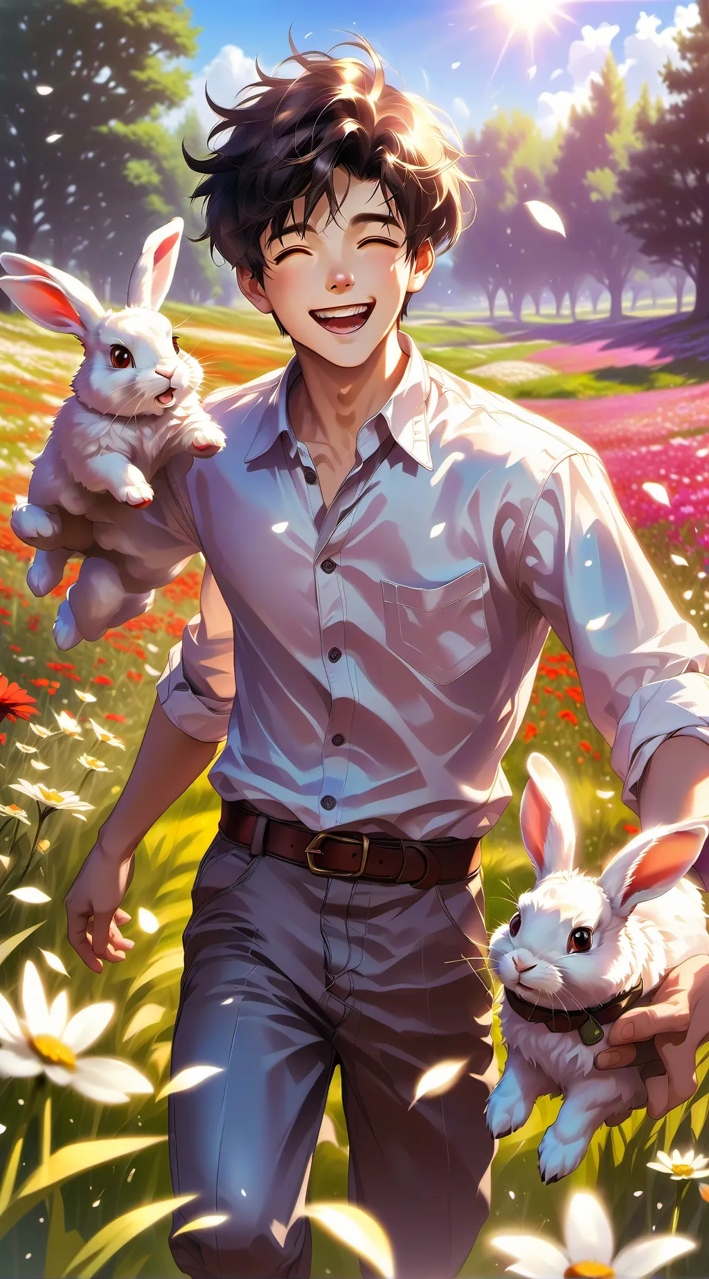 ai character: Leo background