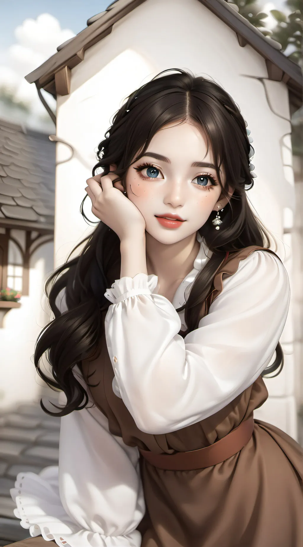 ai character: Ally background