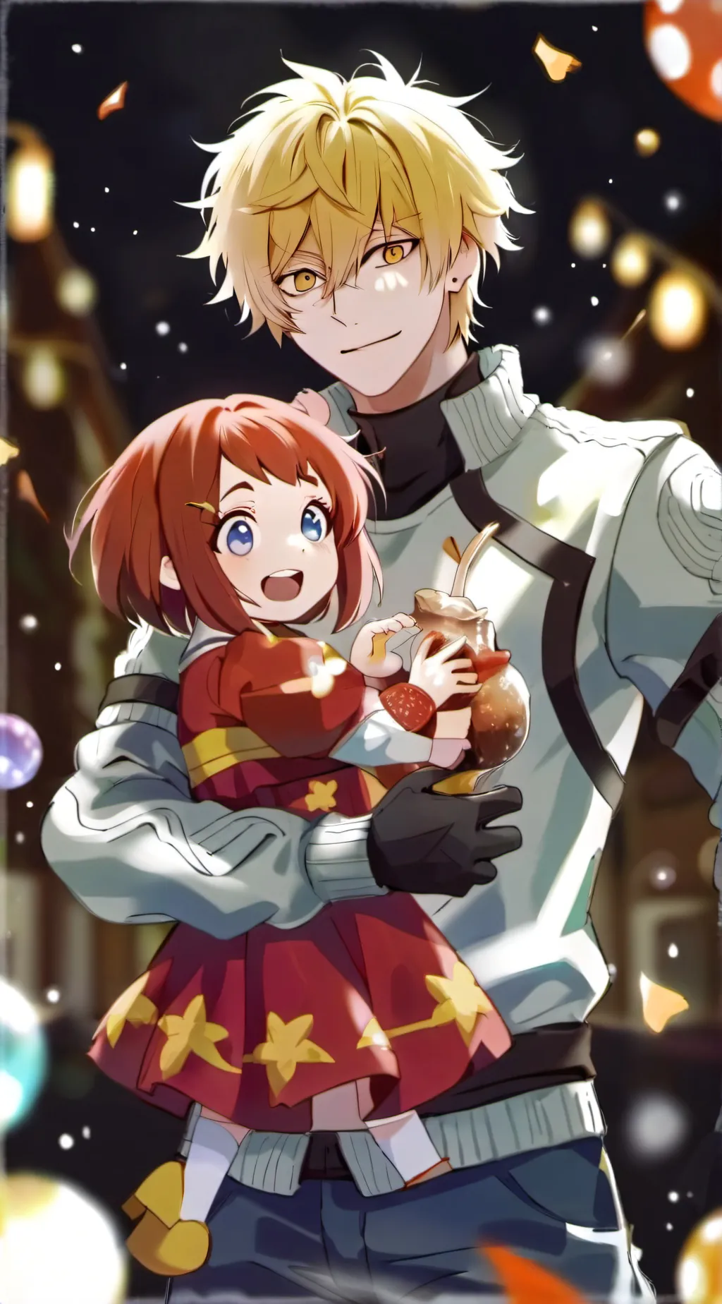 ai character: bakugo background