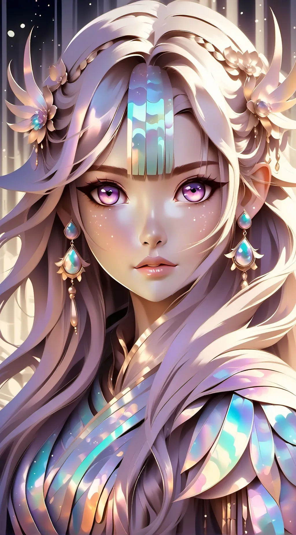 ai character: Hazel background