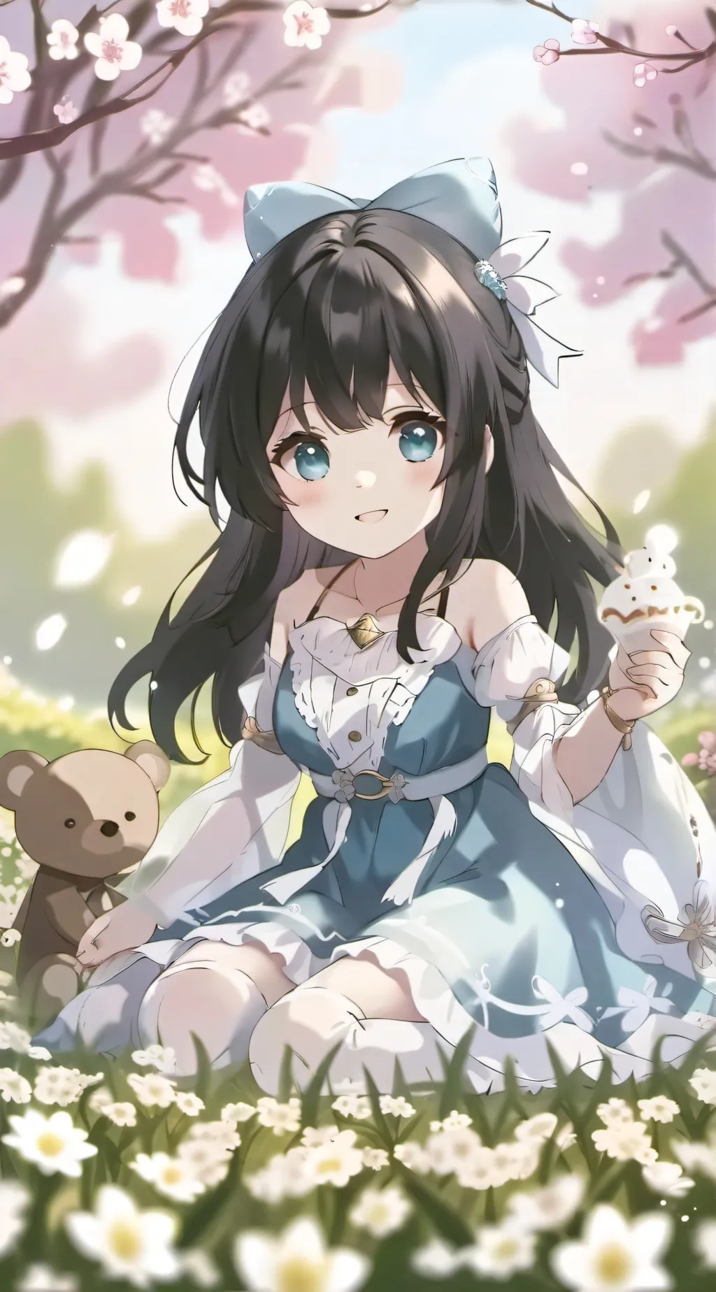 ai character: katty background