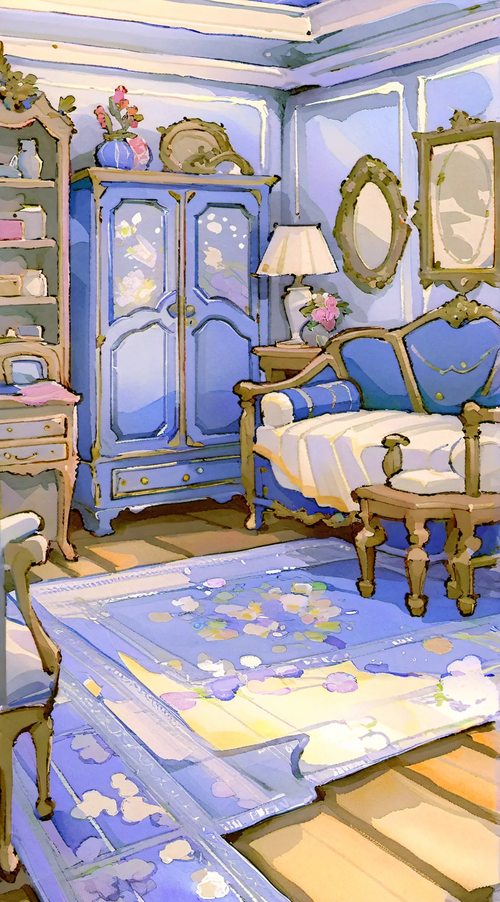 ai character: Crybaby’s family  background