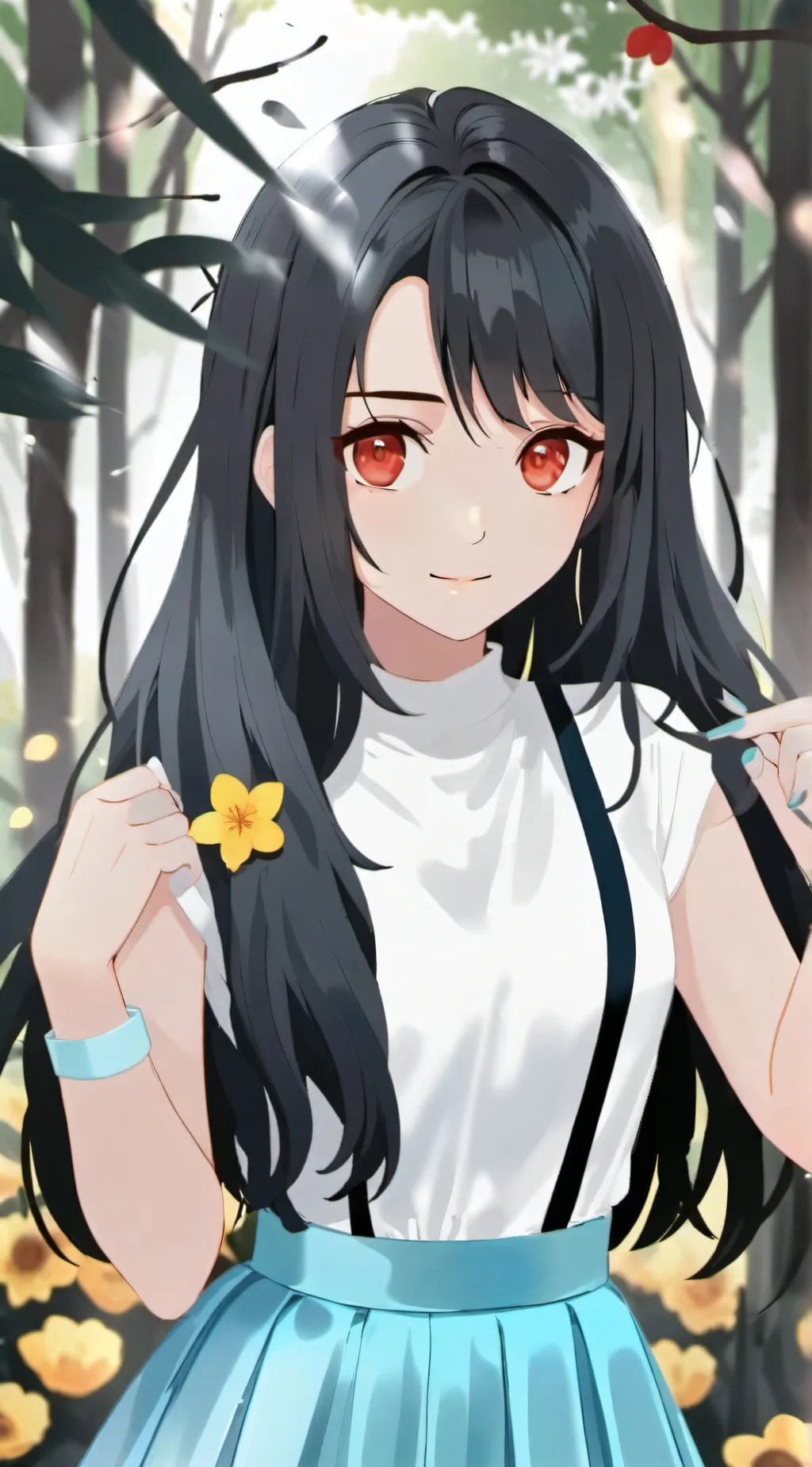 ai character: serina  background