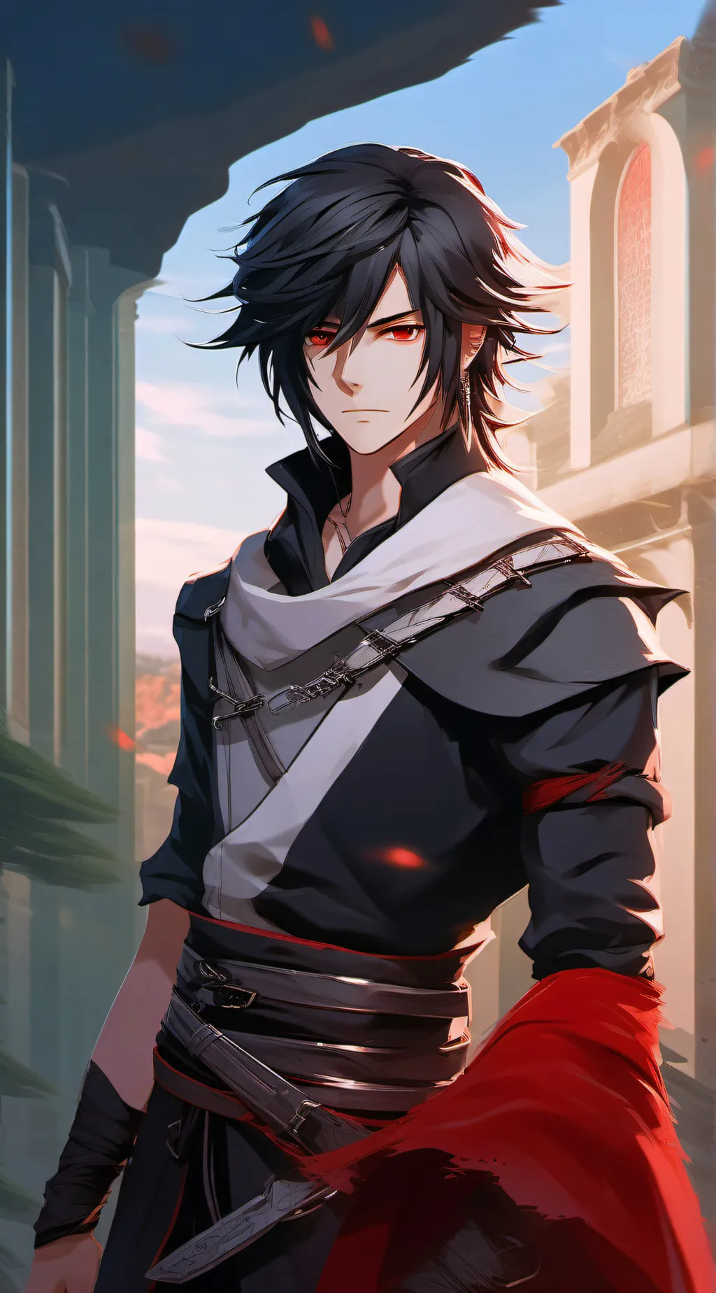 ai character: Guren background