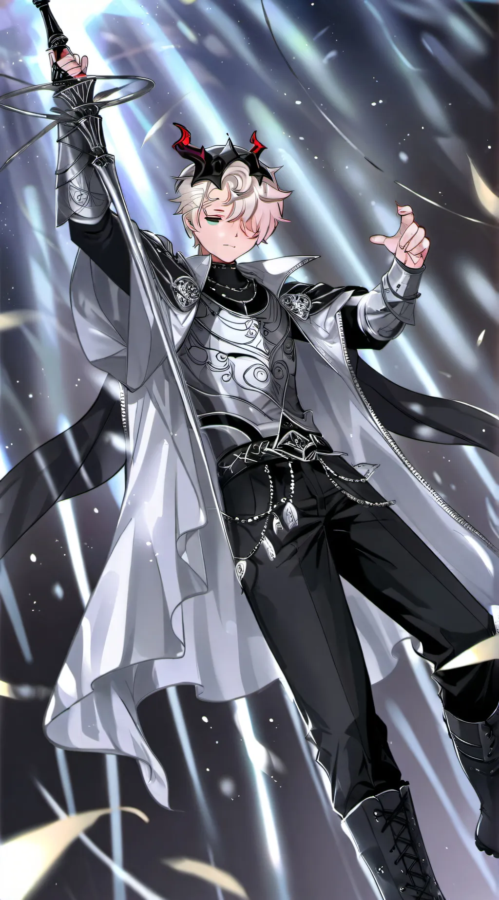 ai character: Gerard  background