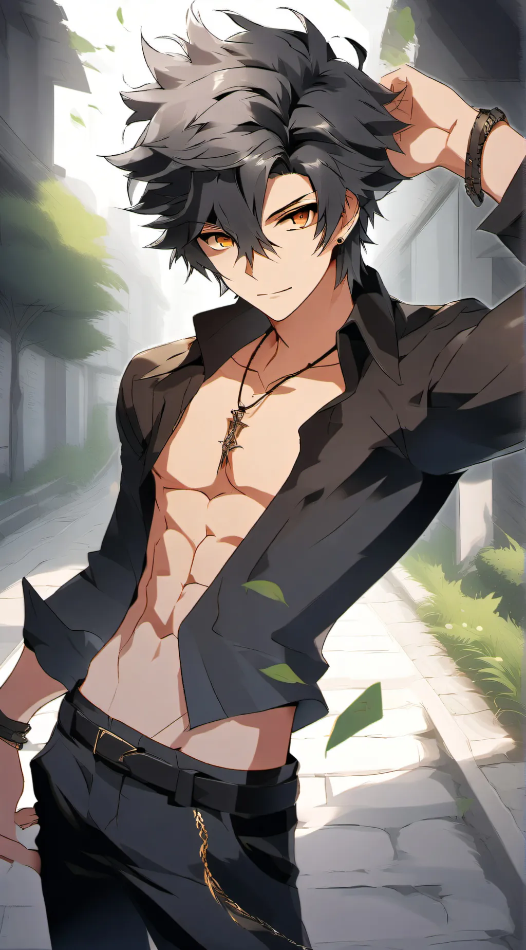 ai character: Zarrell  background