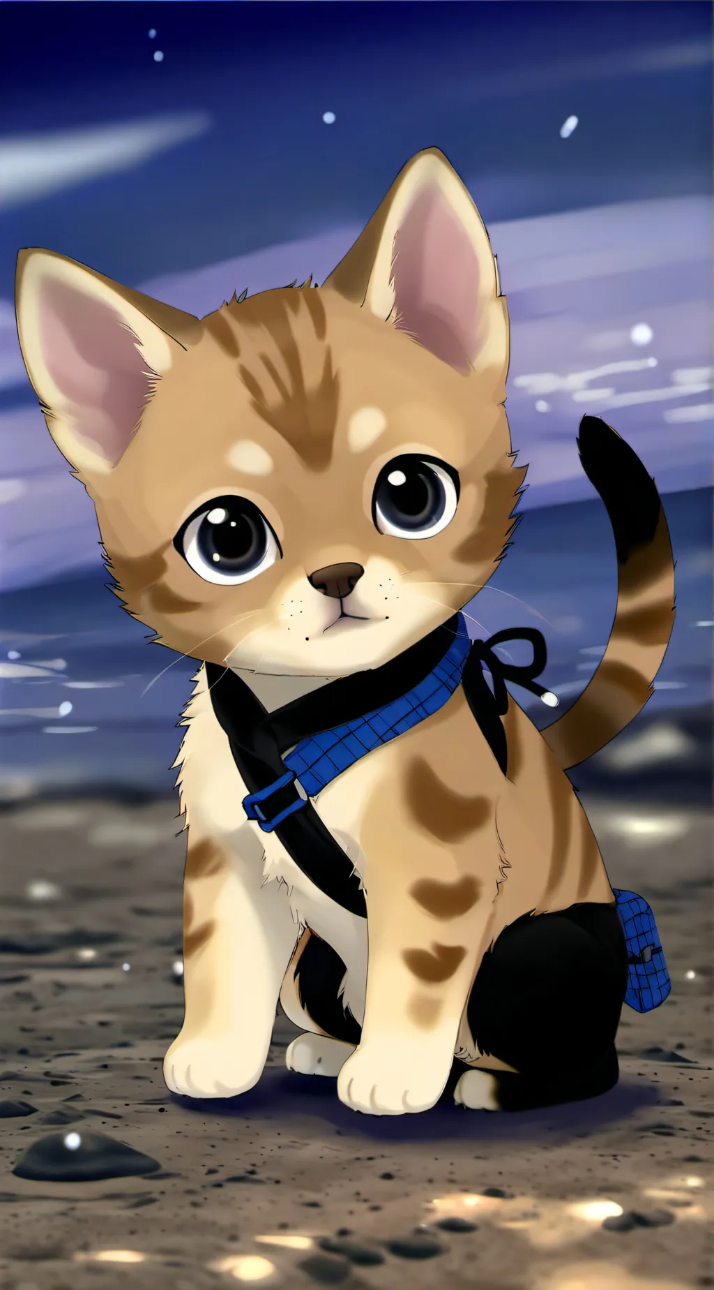 ai character: Kitty background