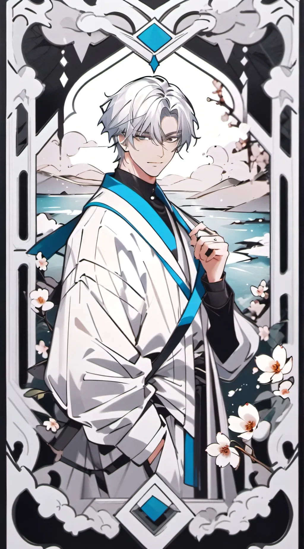 ai character: Michael  background