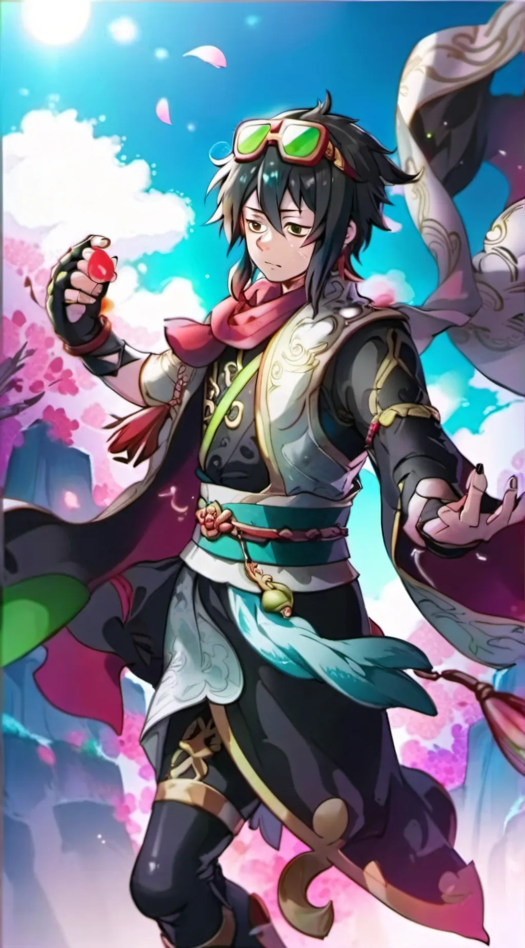 ai character: giyuu tomioka background