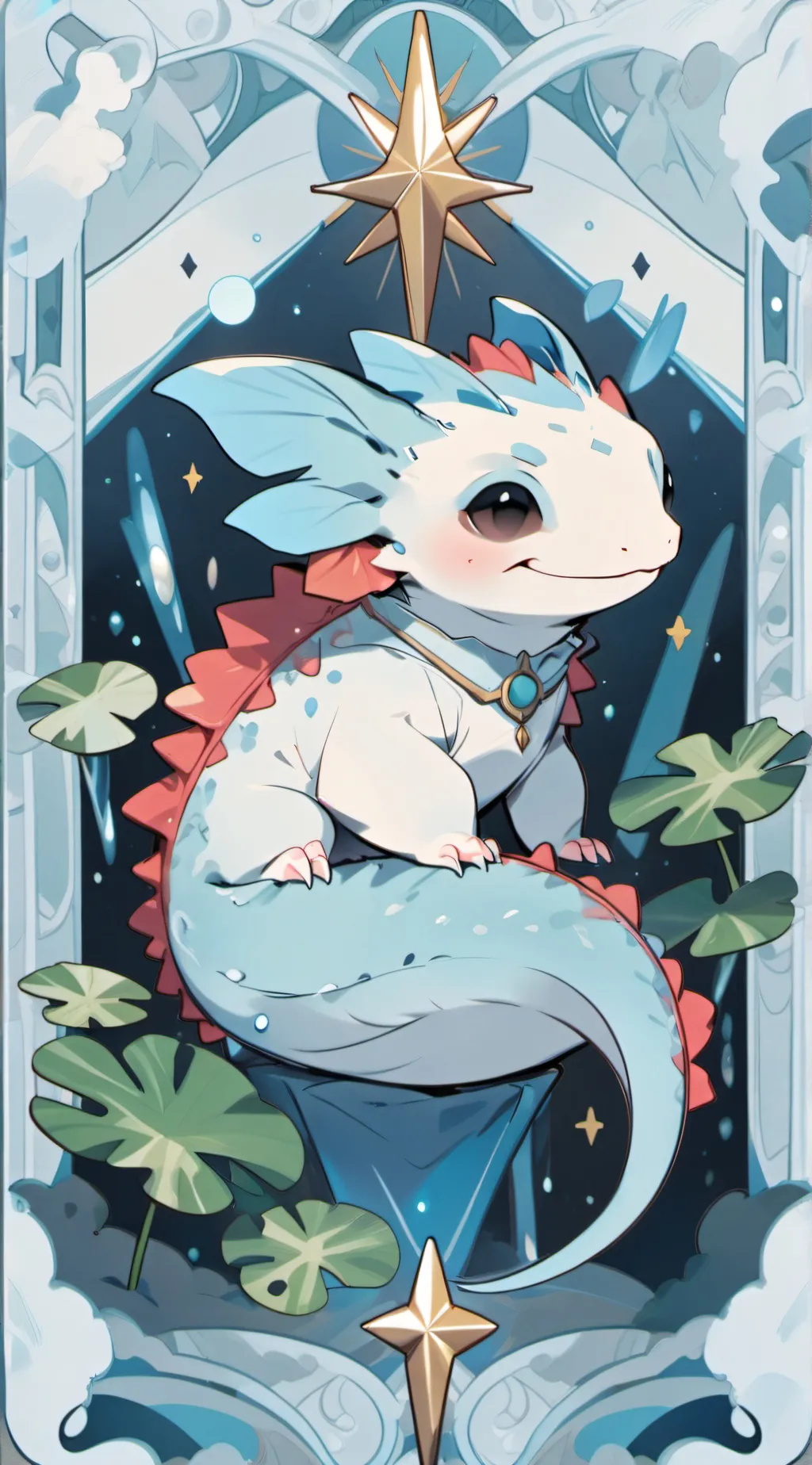 ai character: the smilingcrittes background