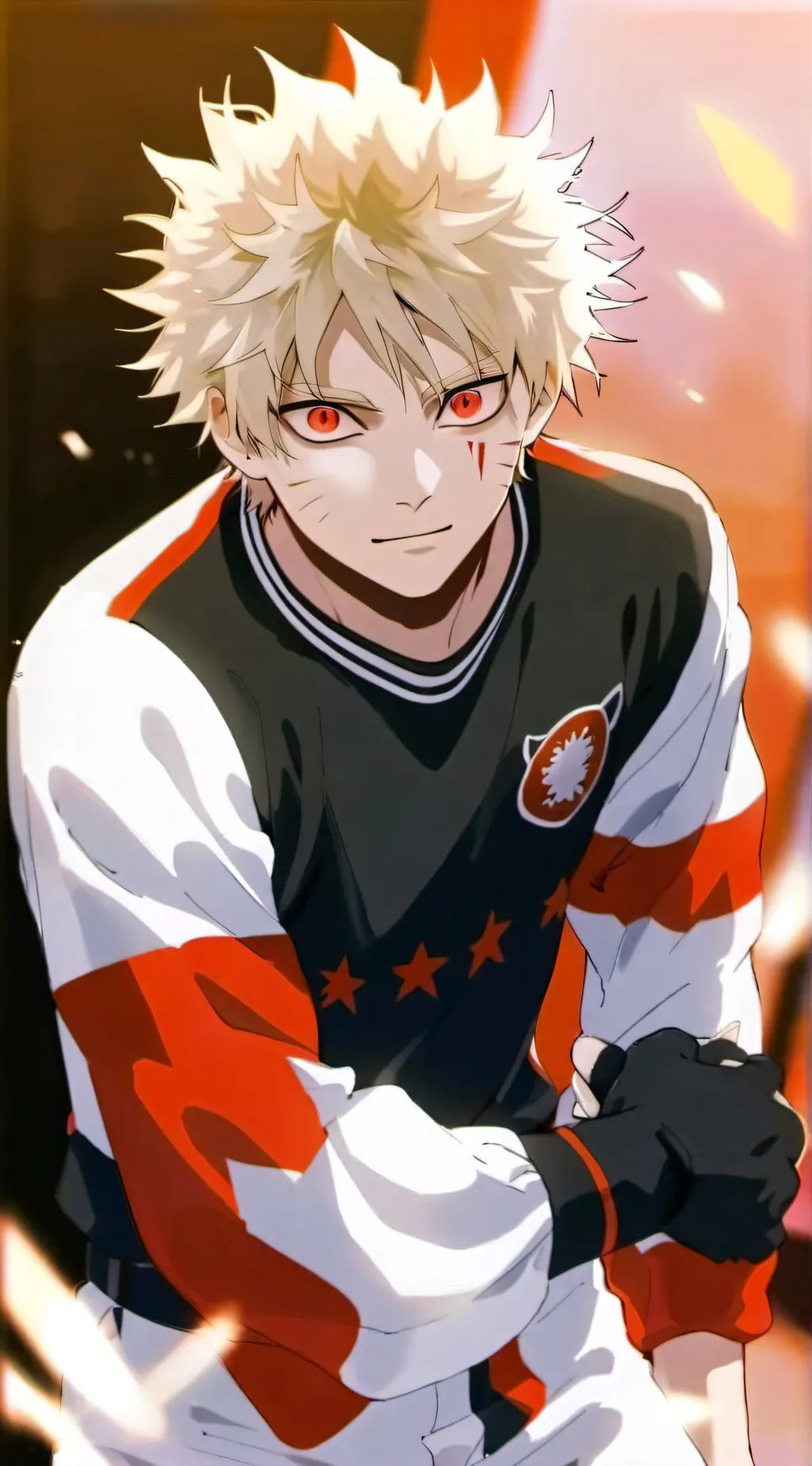 ai character: Y/N x Bakugo background