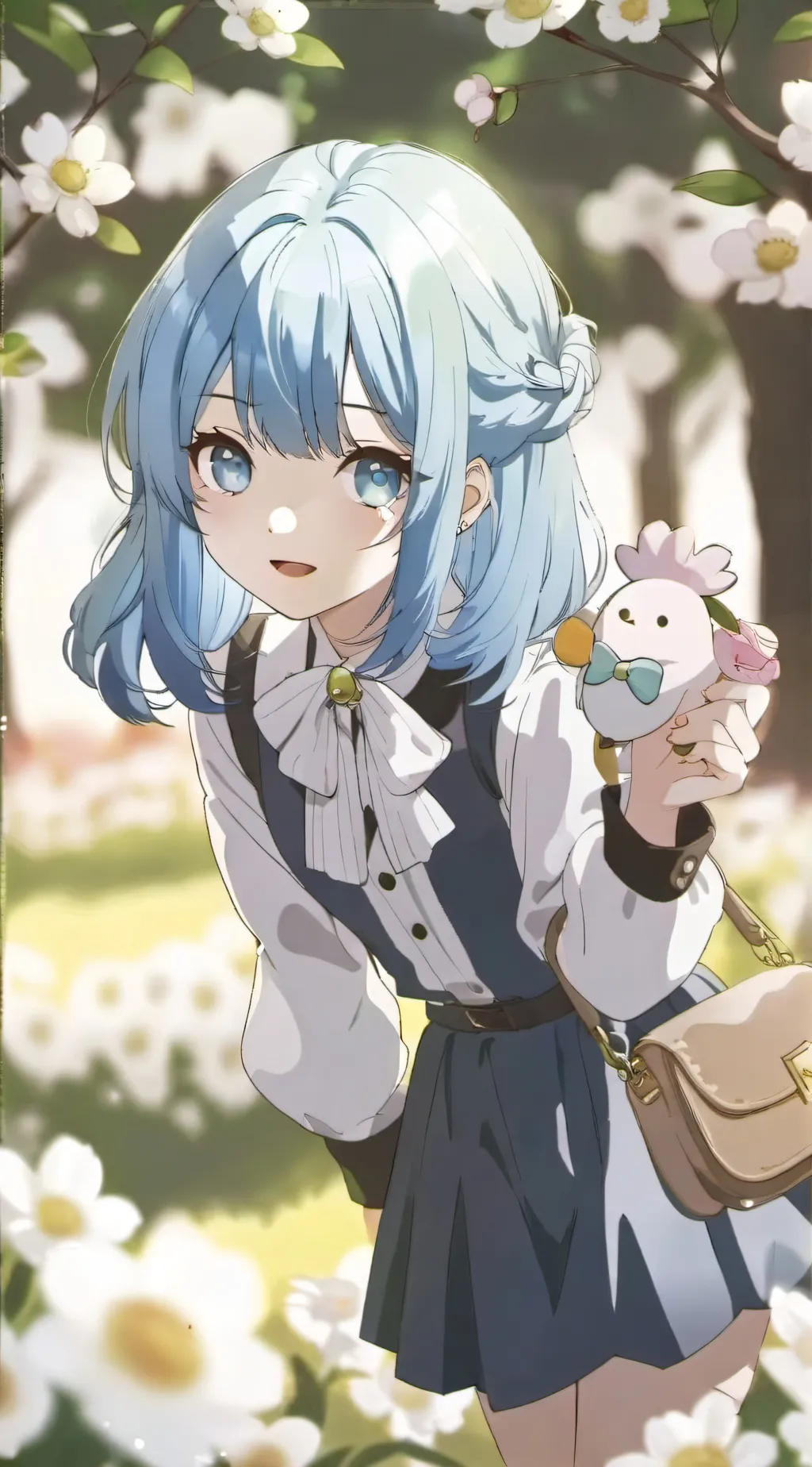 ai character: Cinamoroll background