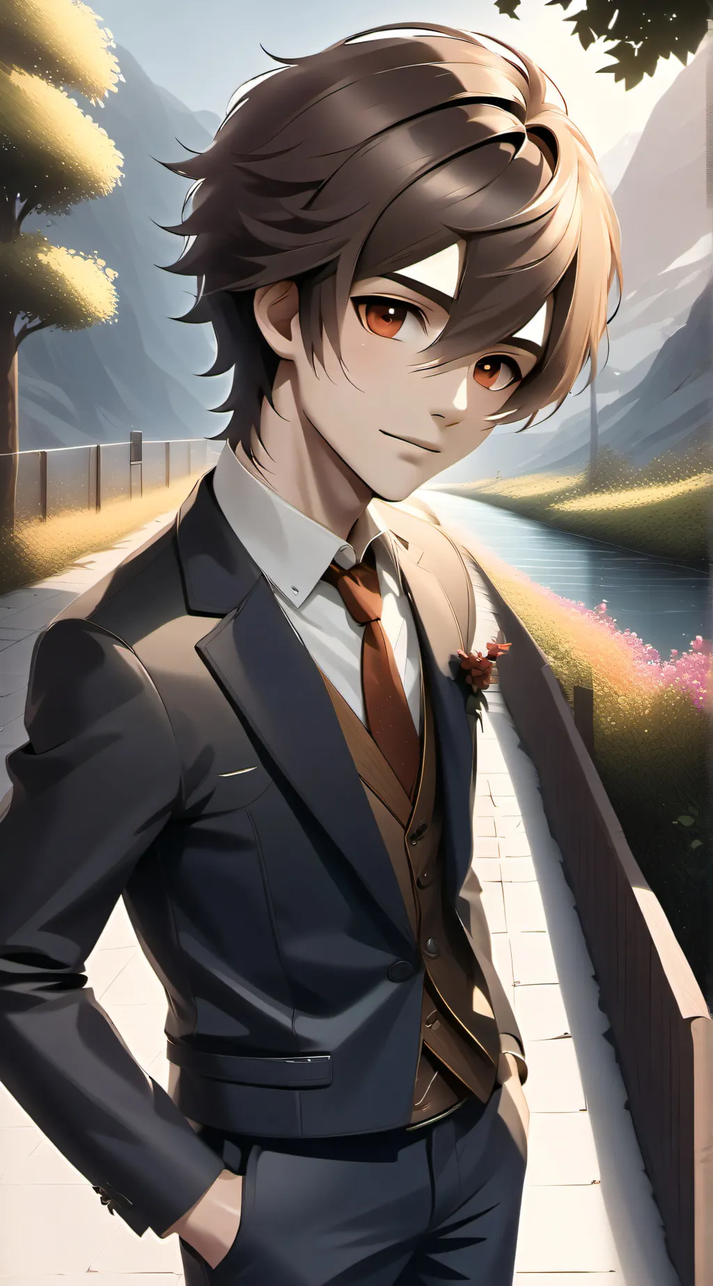 ai character: Rye background