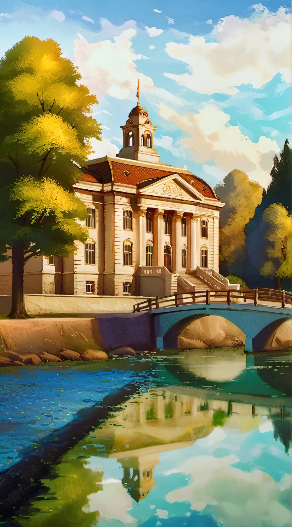 ai character: Military academy background