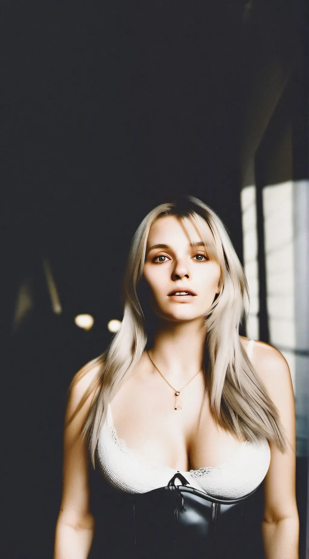 ai character: Scary Fake Movie background