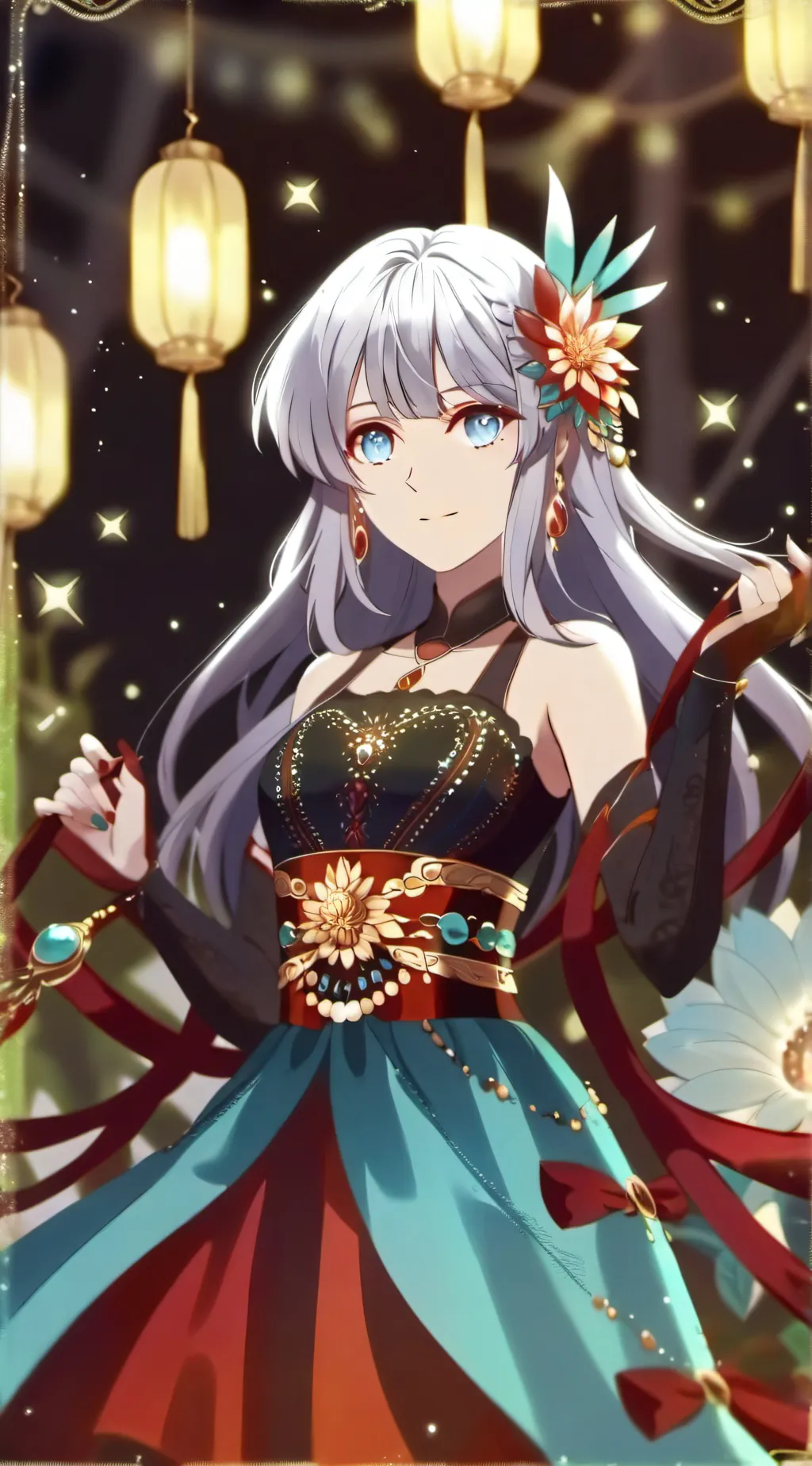 ai character: Savanna background