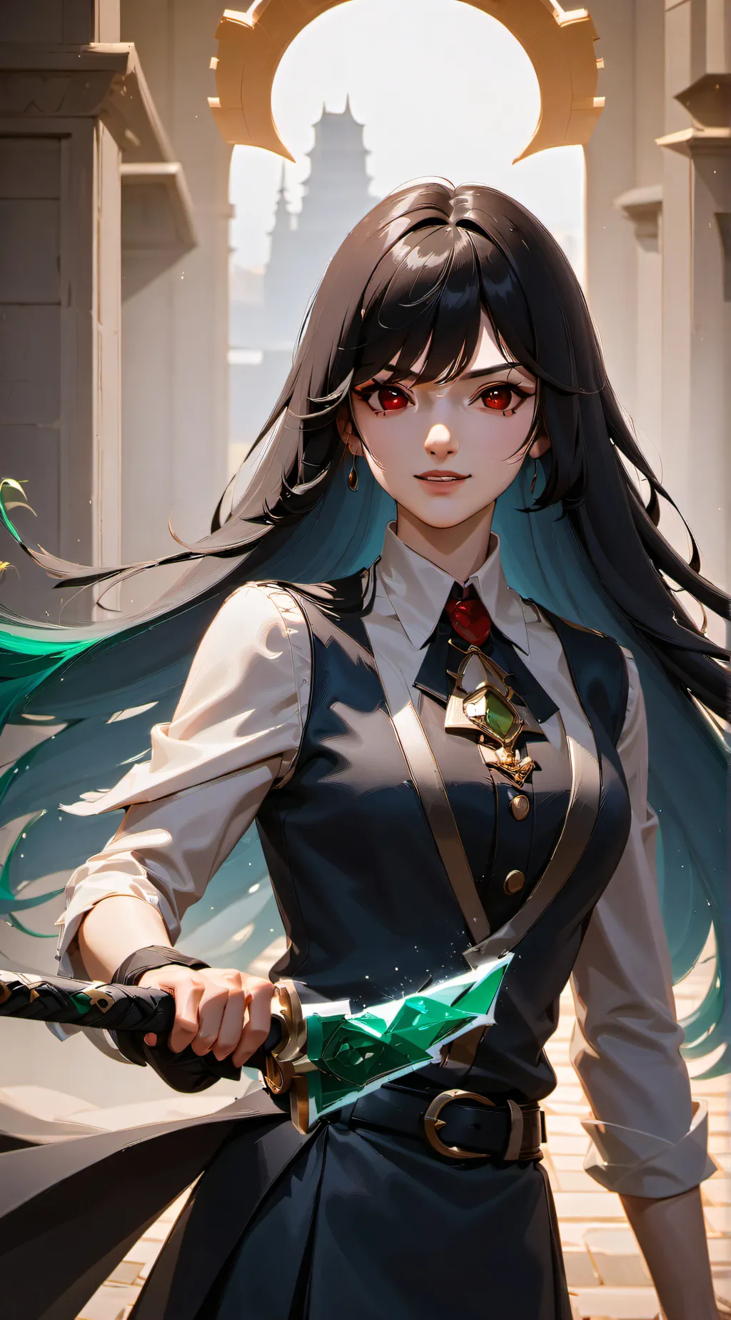 ai character: Power rangers NS background