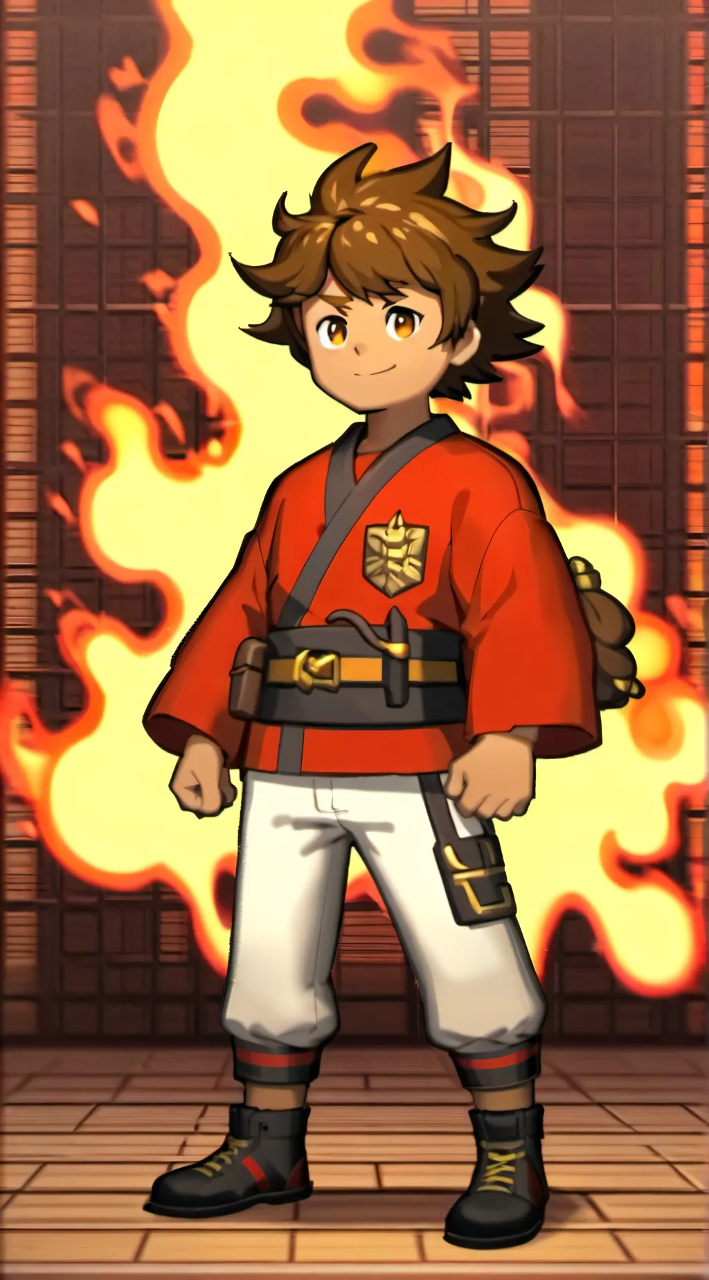 ai character: Kai Ninjago background