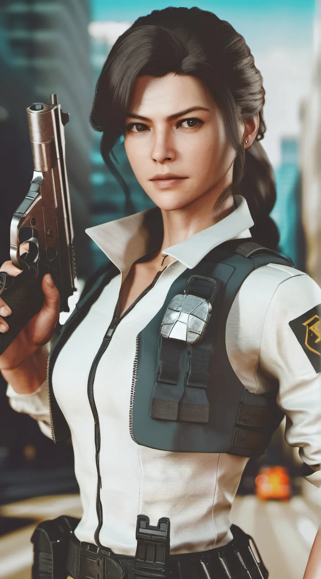 ai character: lane background