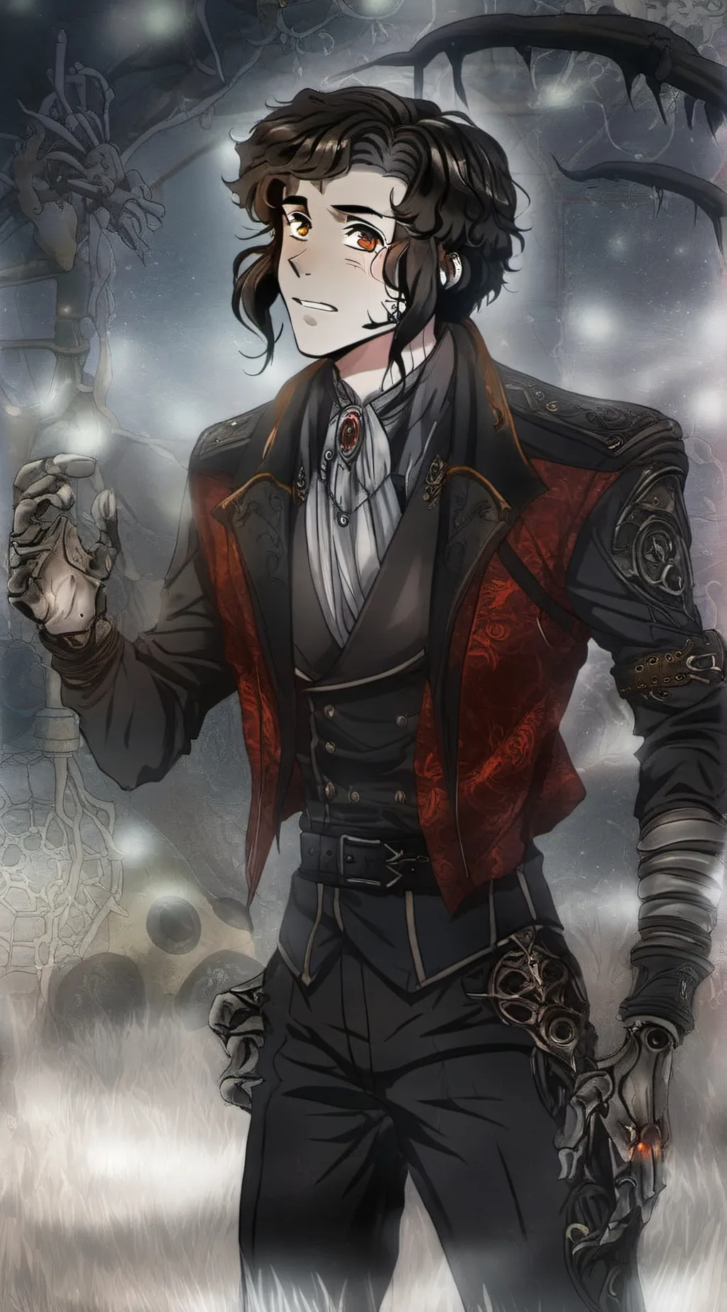 ai character: Konstantin  background