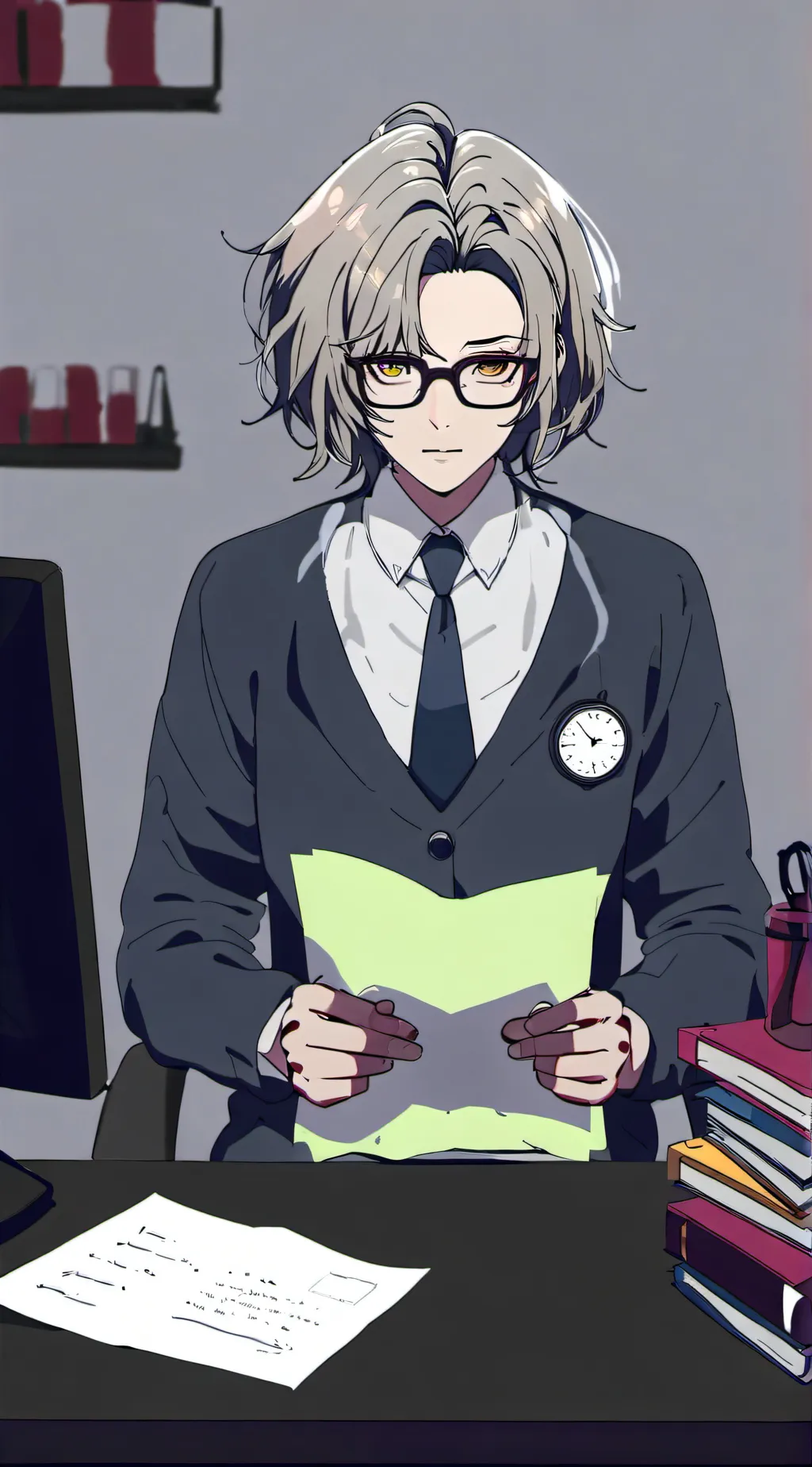 ai character: Experiment background