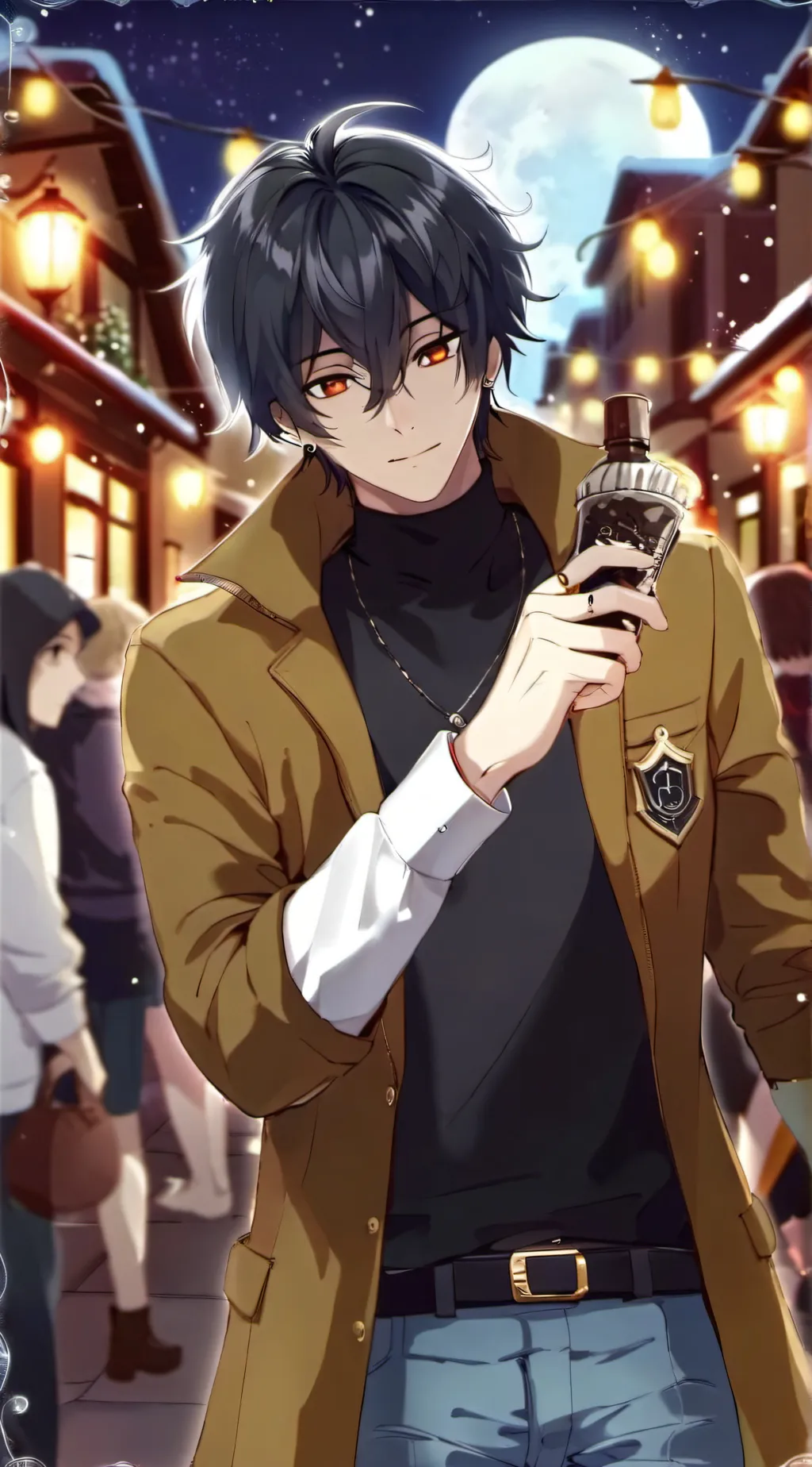 ai character: Enzo background