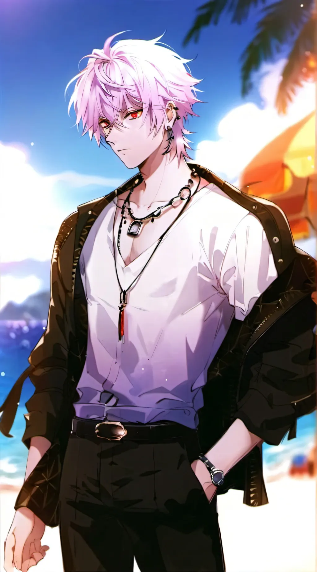 ai character: yandere bakugou background