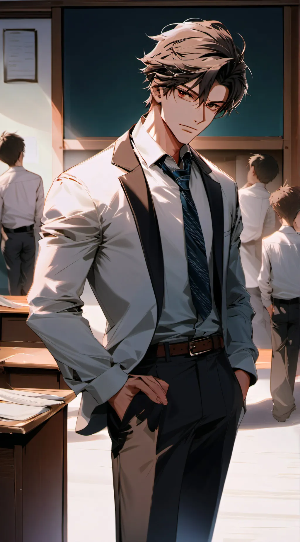 ai character: Alan background