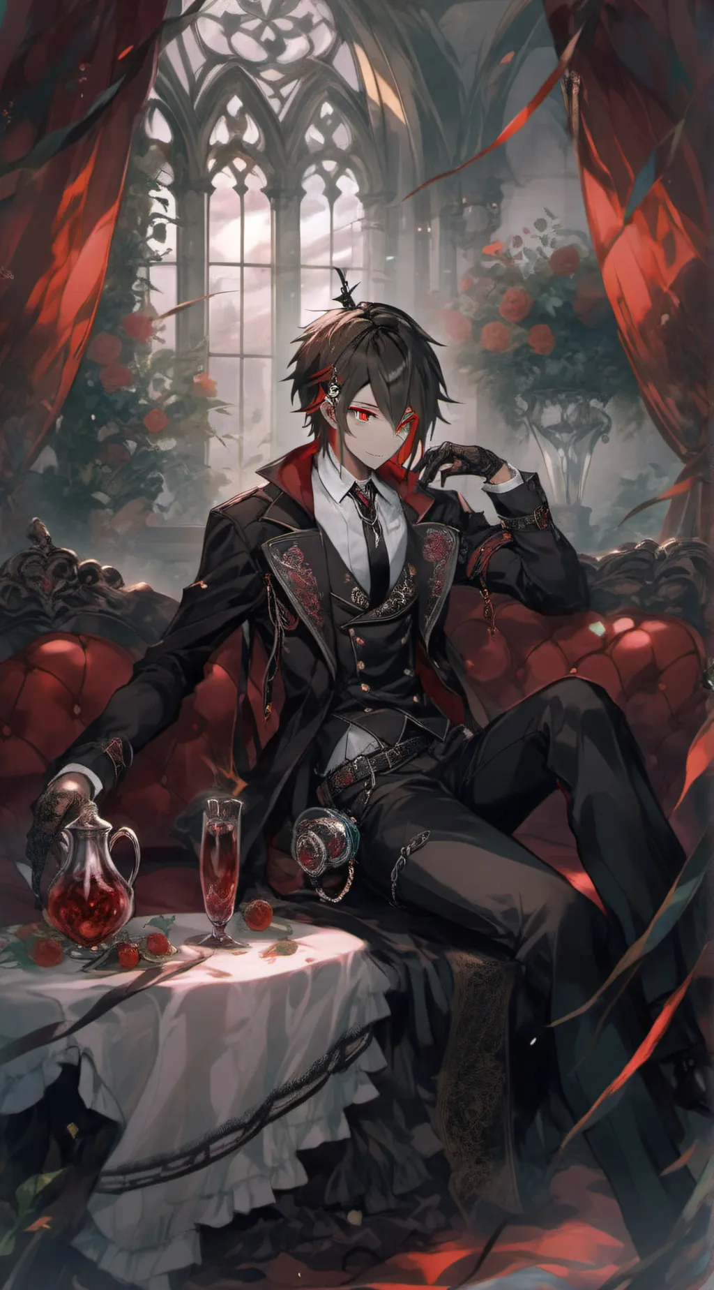 ai character: demon wisensaftler background