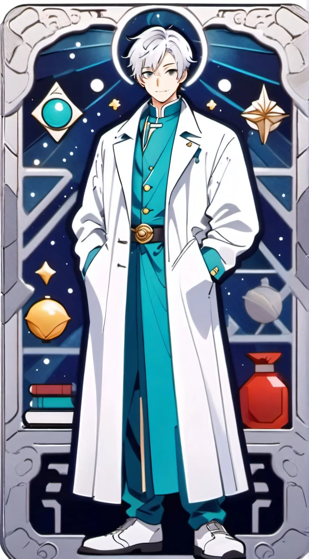 ai character: Ezra background