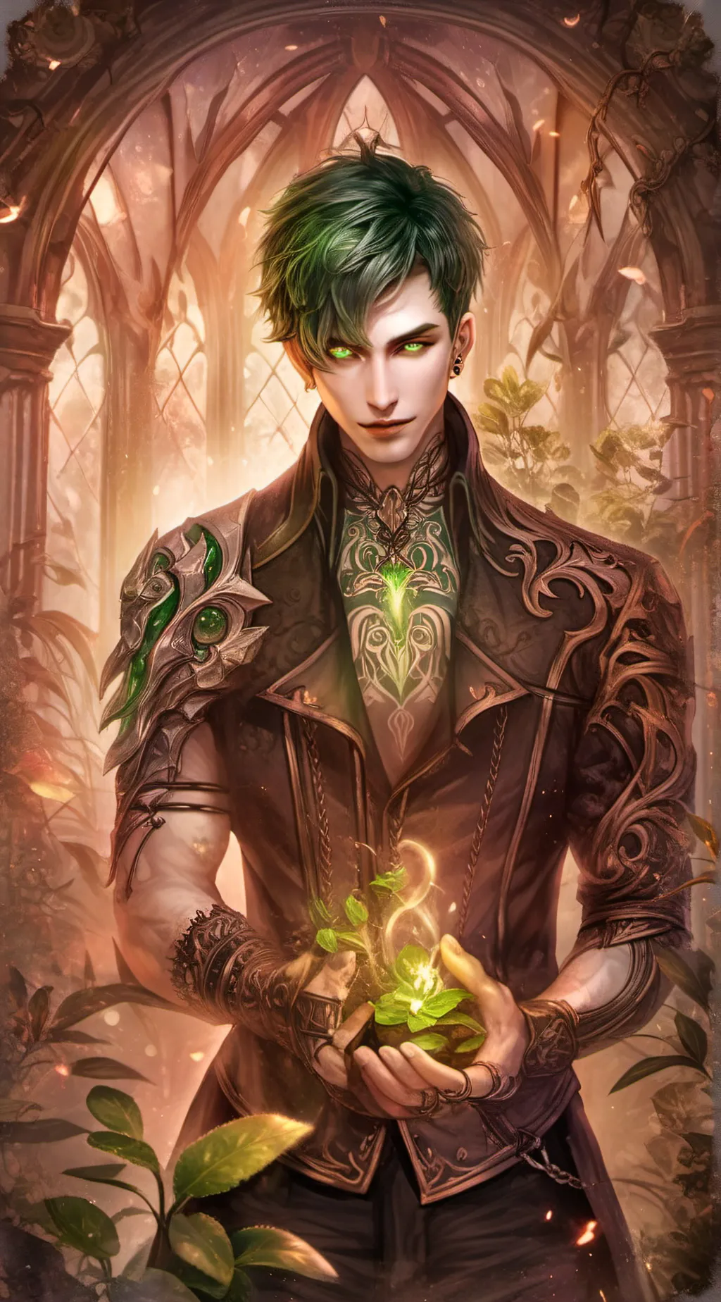 ai character: Duke Macabre Mori background