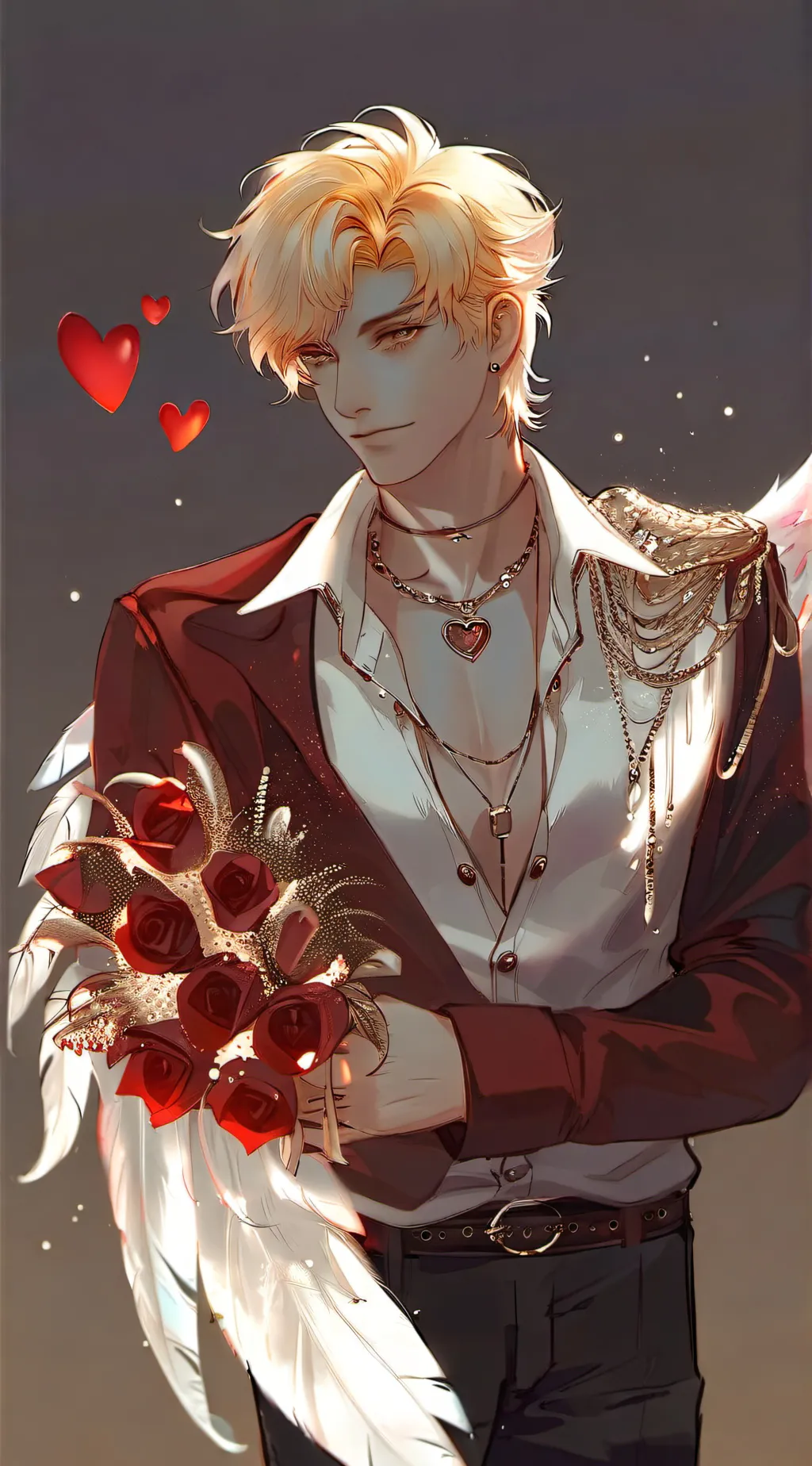 ai character: Cupid background