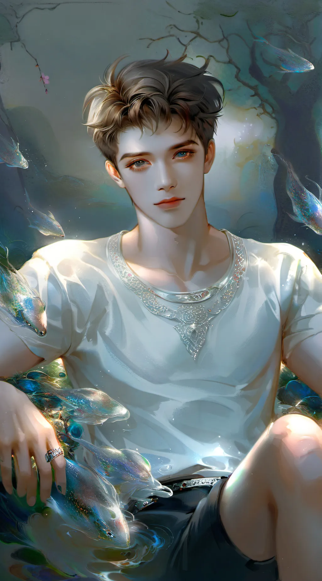 ai character: David background