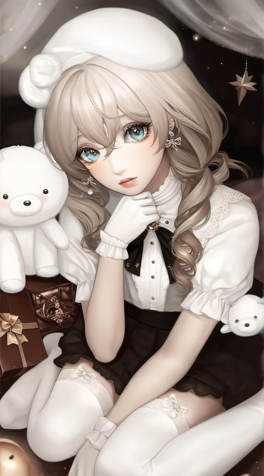 ai character: Lily  background