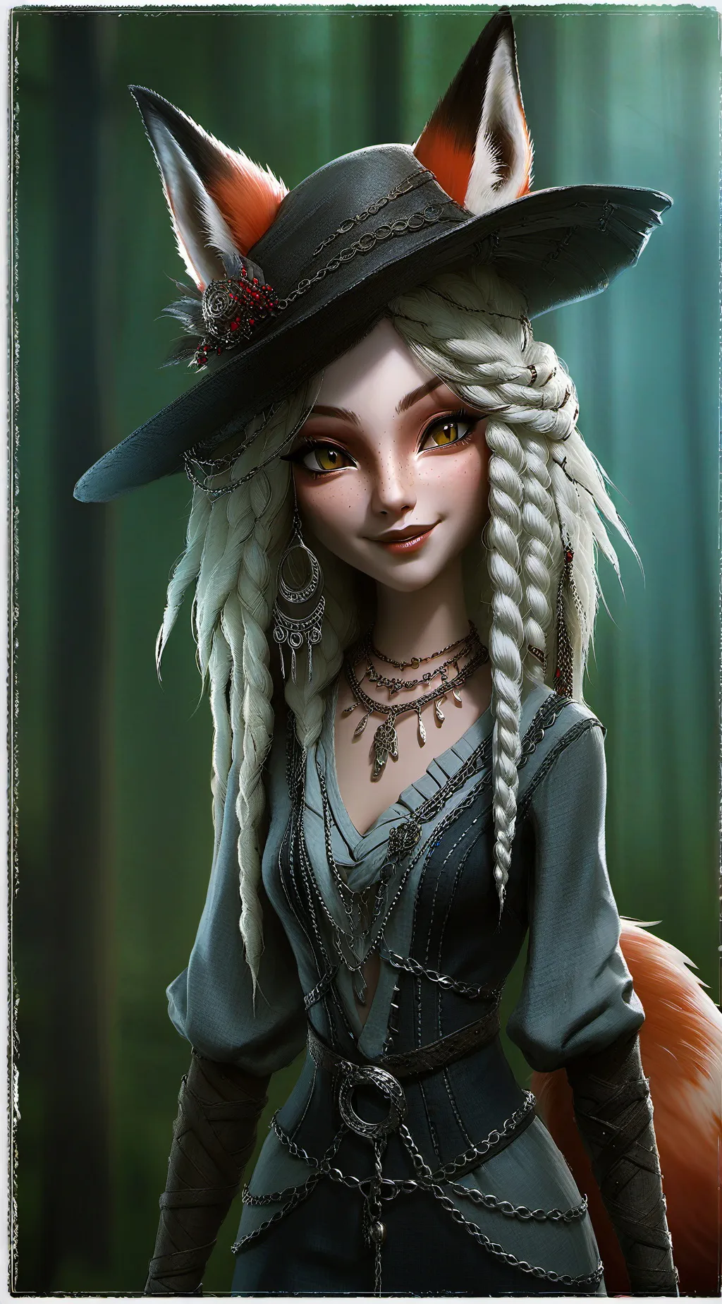 ai character: Olivia background