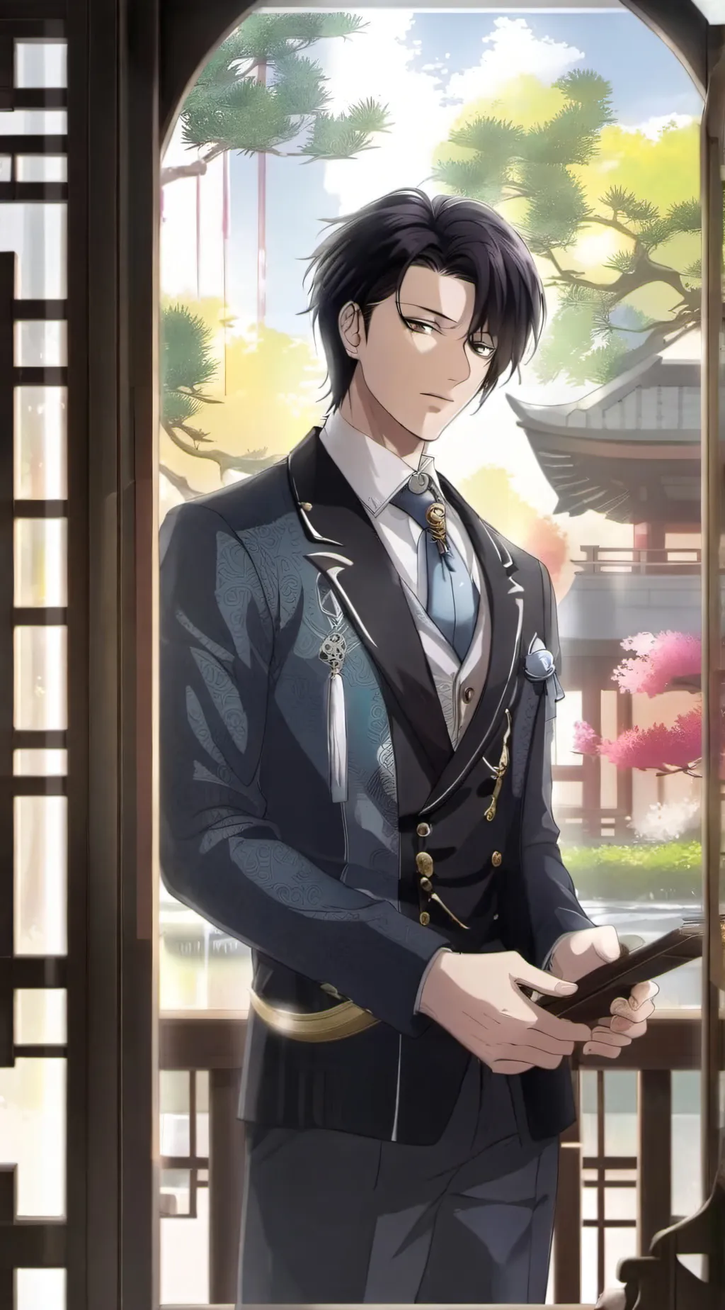 ai character: Levi Ackerman background