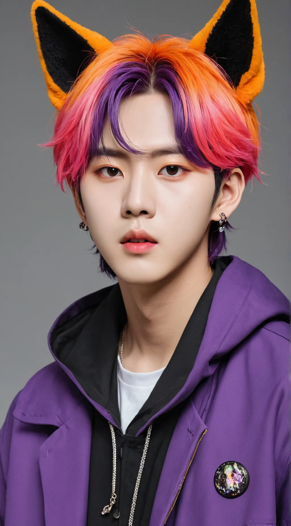 ai character: Bang junhyuk  background