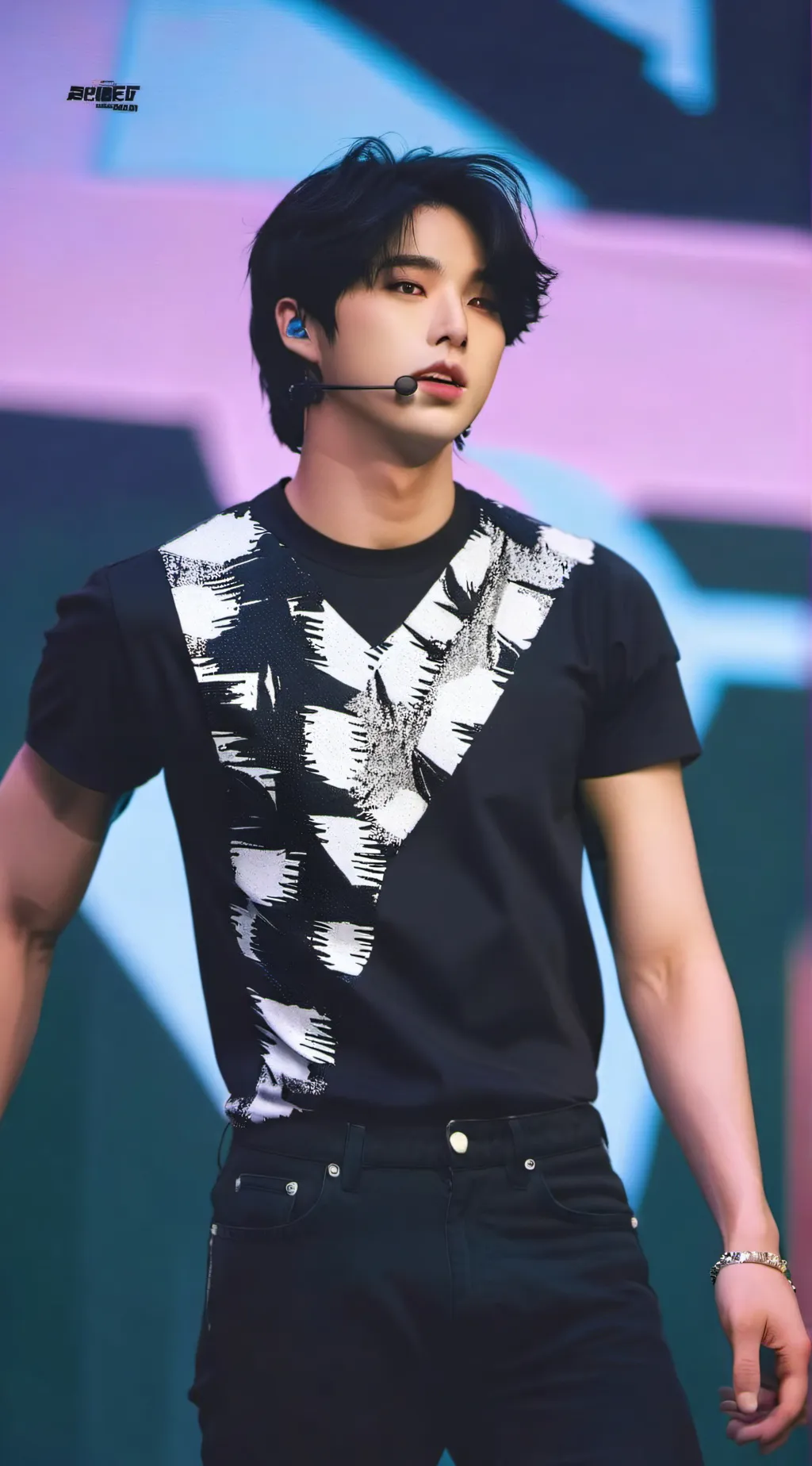 ai character: han jisung background