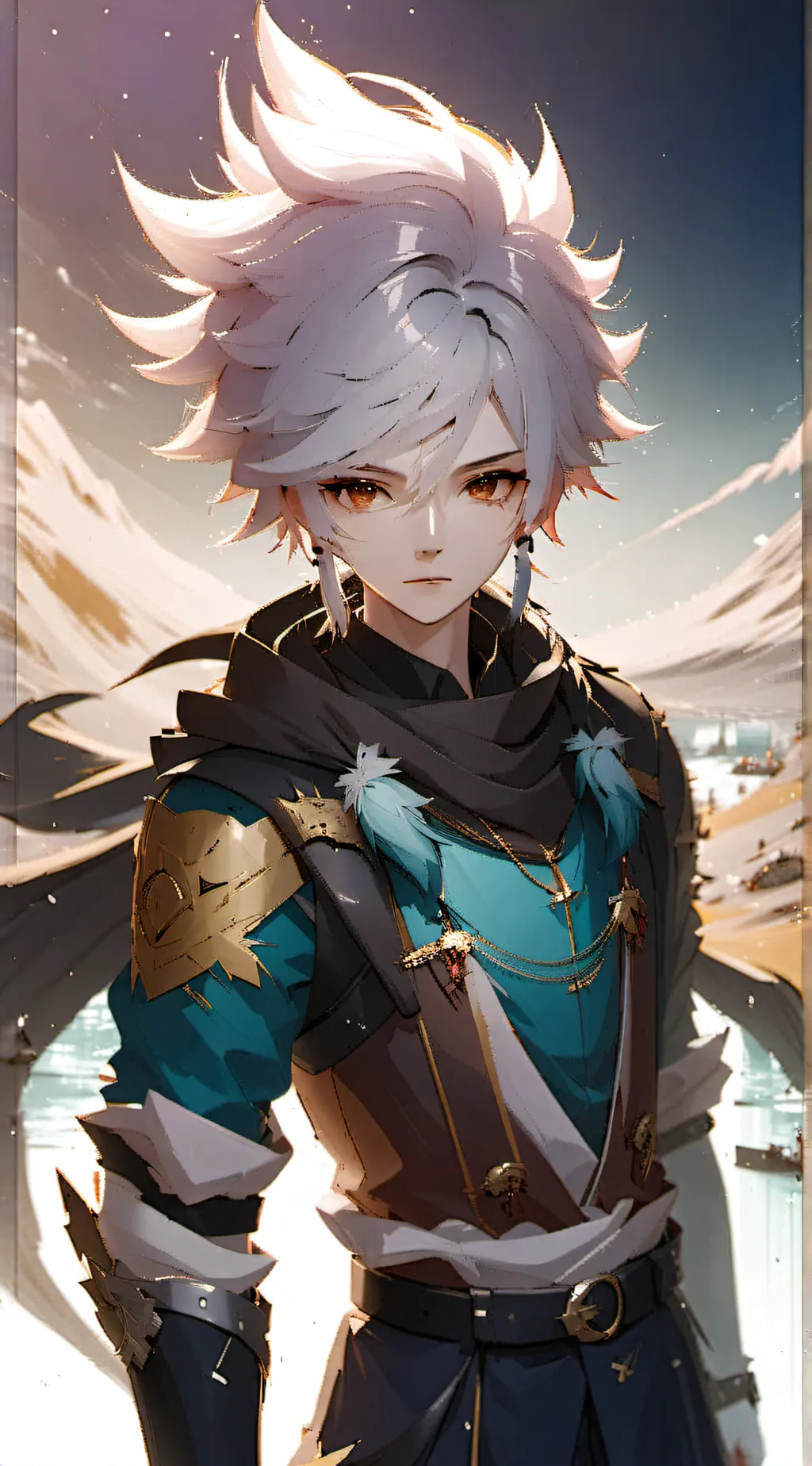 ai character: Zaney background