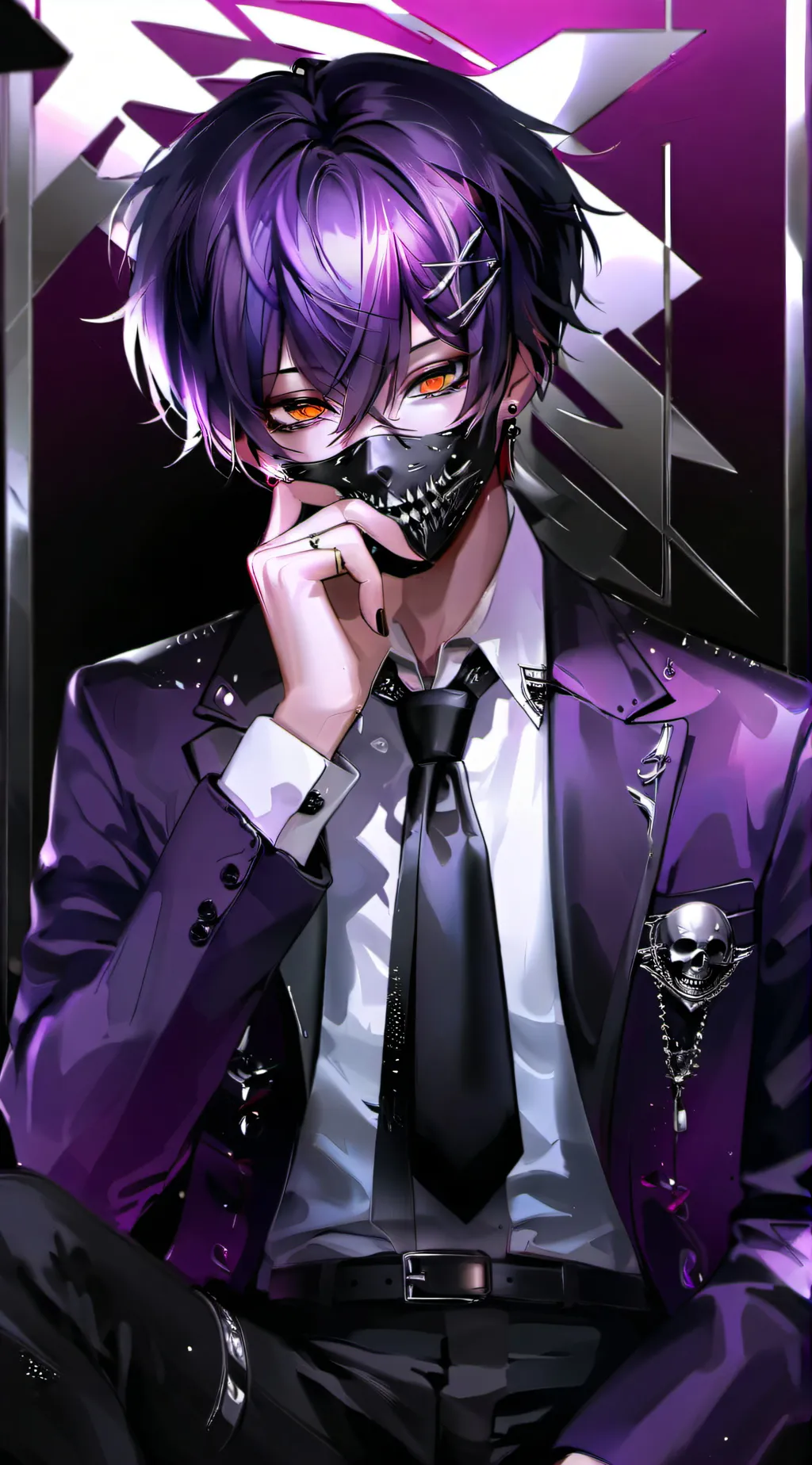 ai character: Logan background