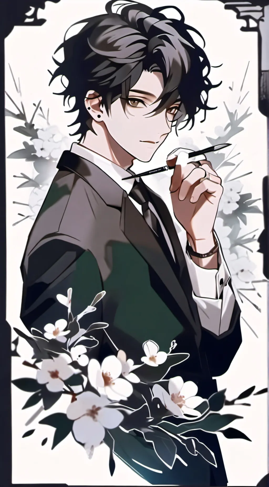 ai character: Damian background